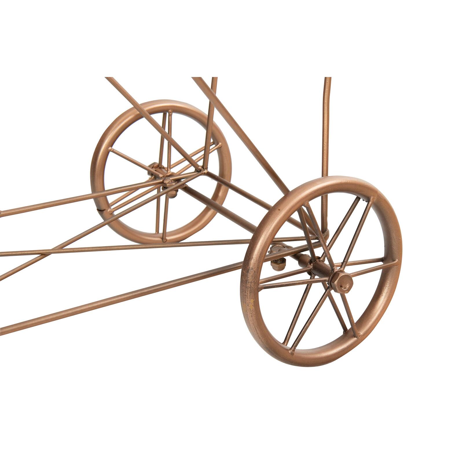 Hello Honey® 27" Vintage Reproduction Metal Laundry Basket on Wheels