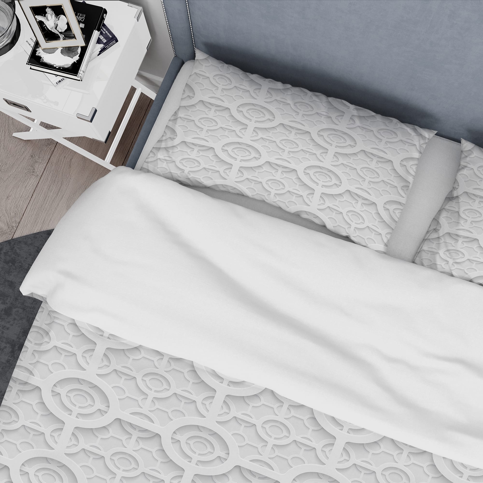 Designart 'Geometric Pattern' Scandinavian Bedding Set