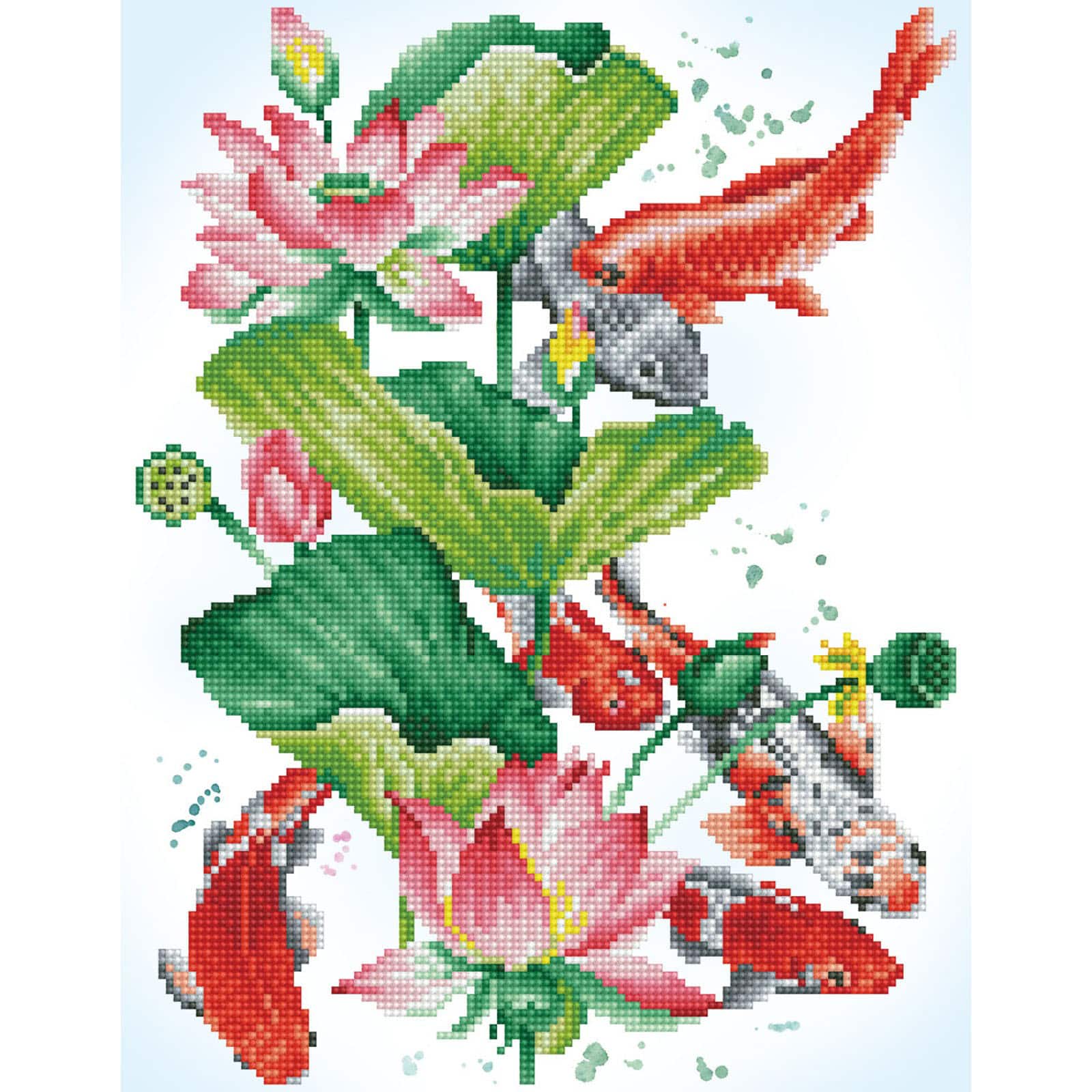 Diamond Dotz® Koi Portrait Diamond Painting Kit