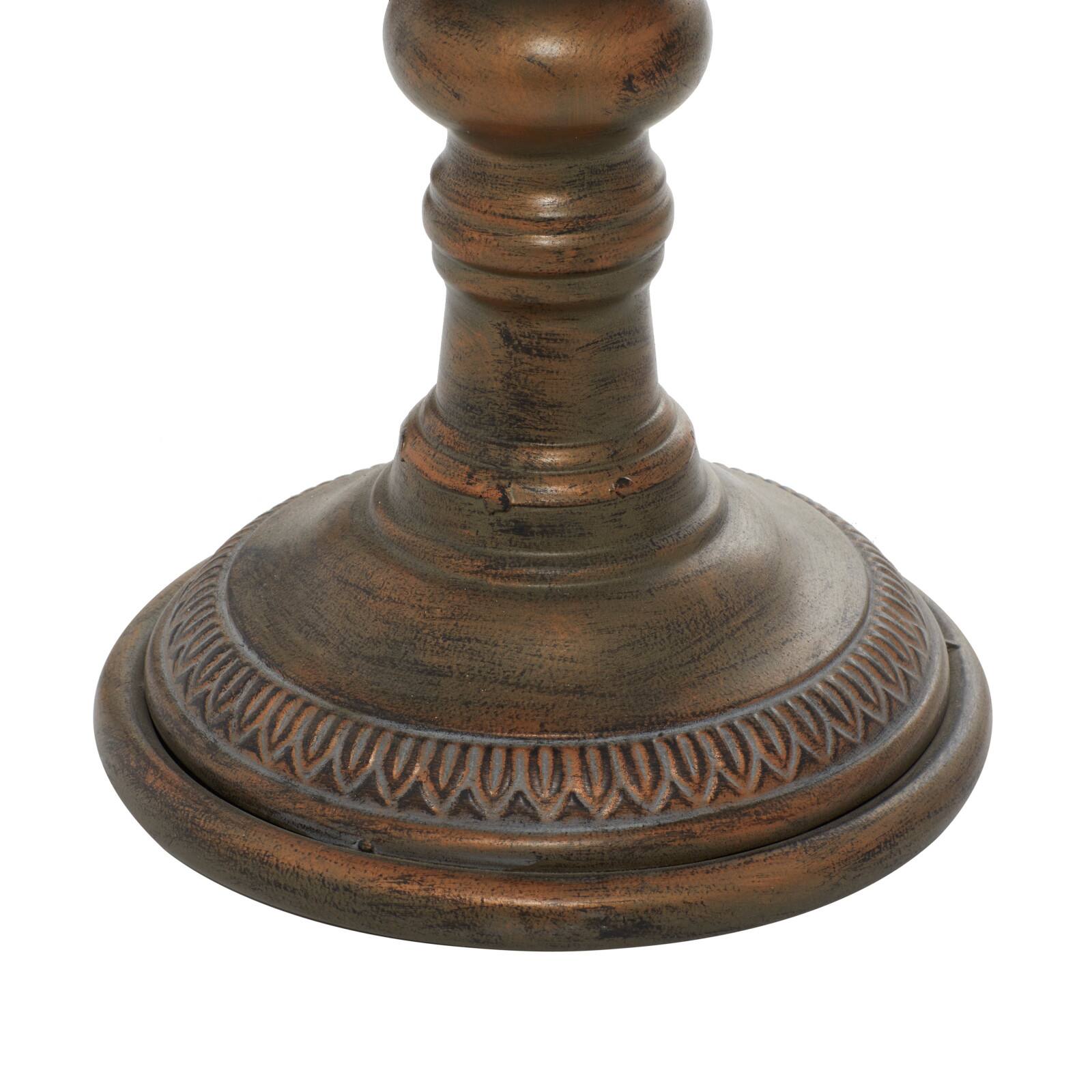 25" Brass Iron Traditional Globe
