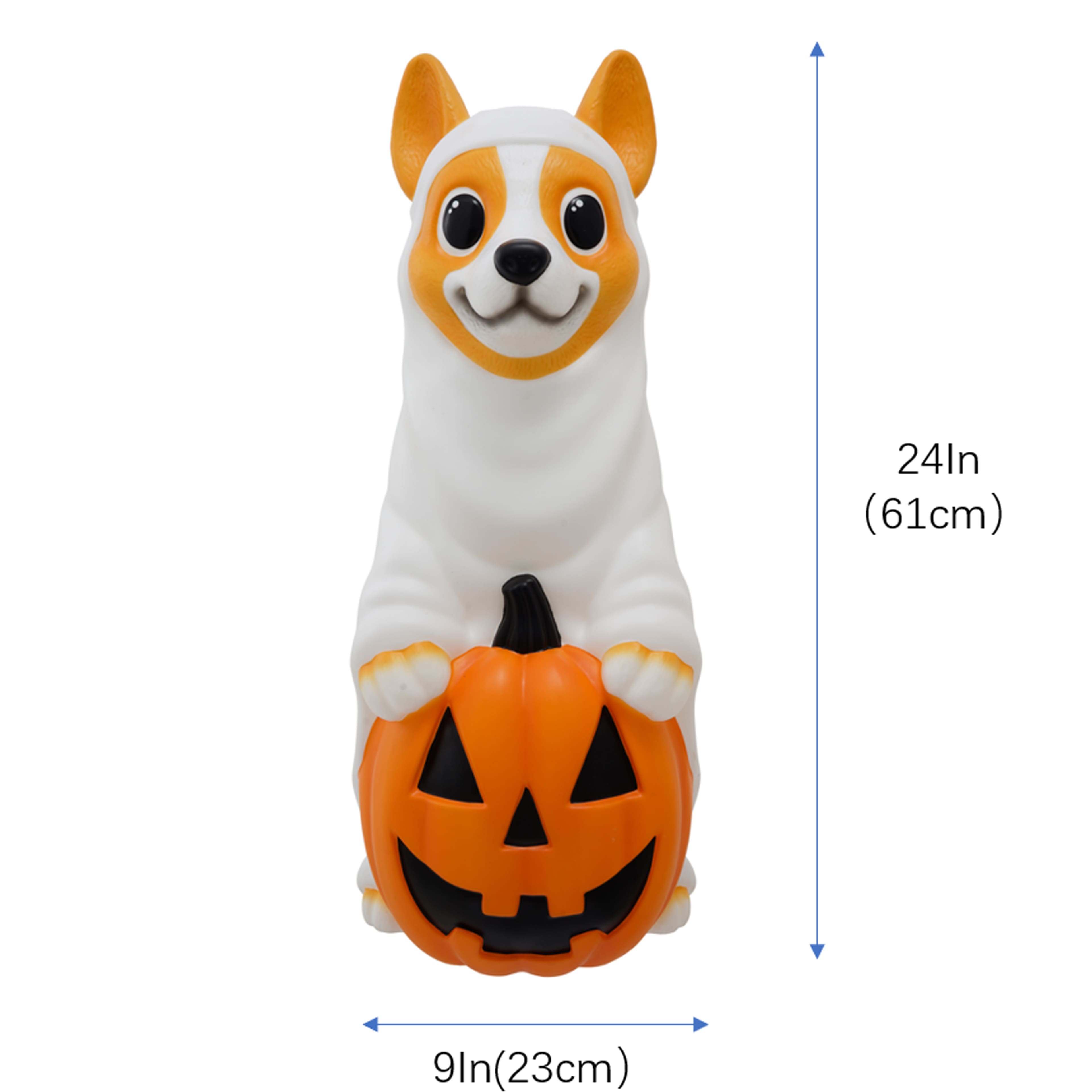 24" Corgi Light Up Blow Mold by Ashland®