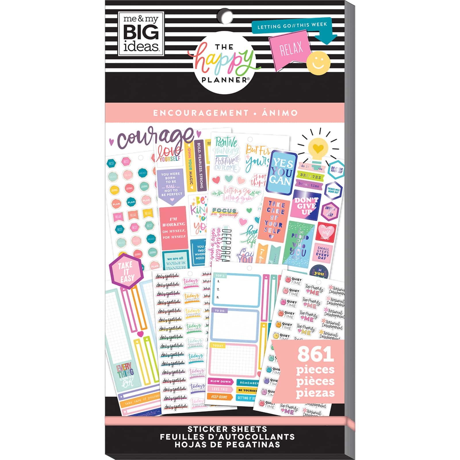 The Happy Planner® Encouragement Sticker Value Pack