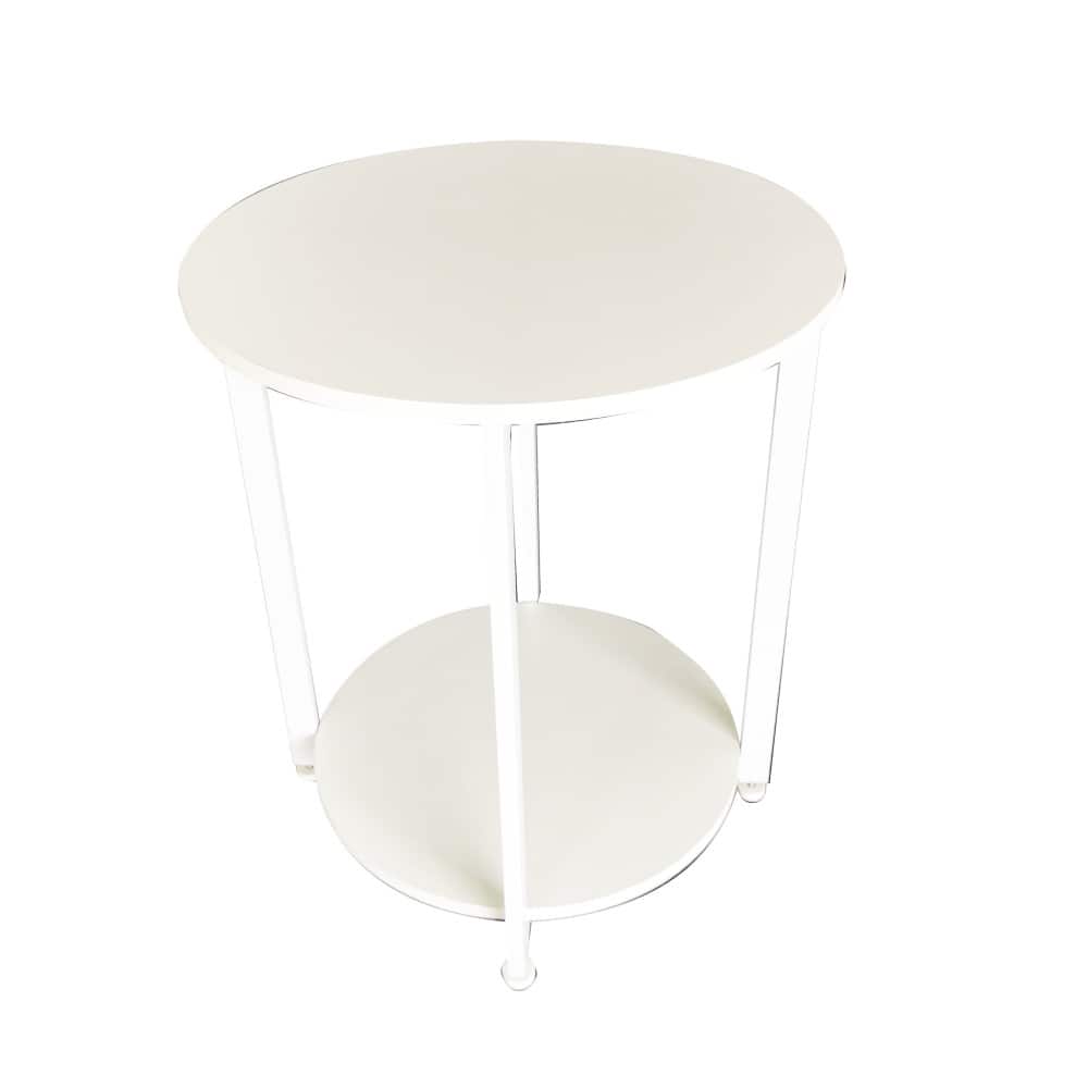 Household Essentials Jamestown 24" Round End Table
