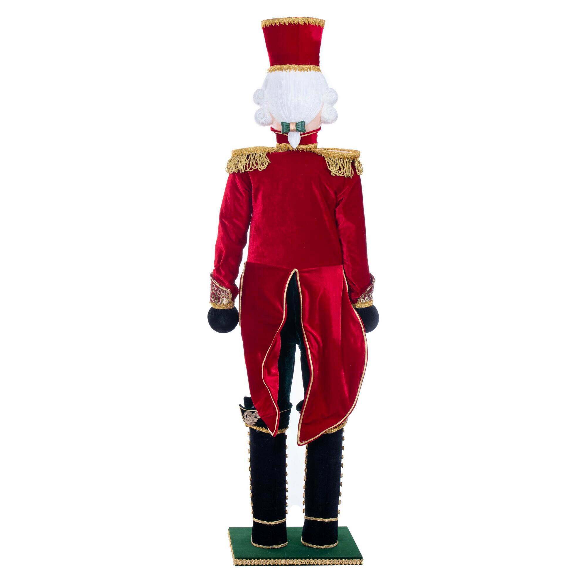 Vickerman 6.5ft. Red Deluxe Standing Nutcracker Doll