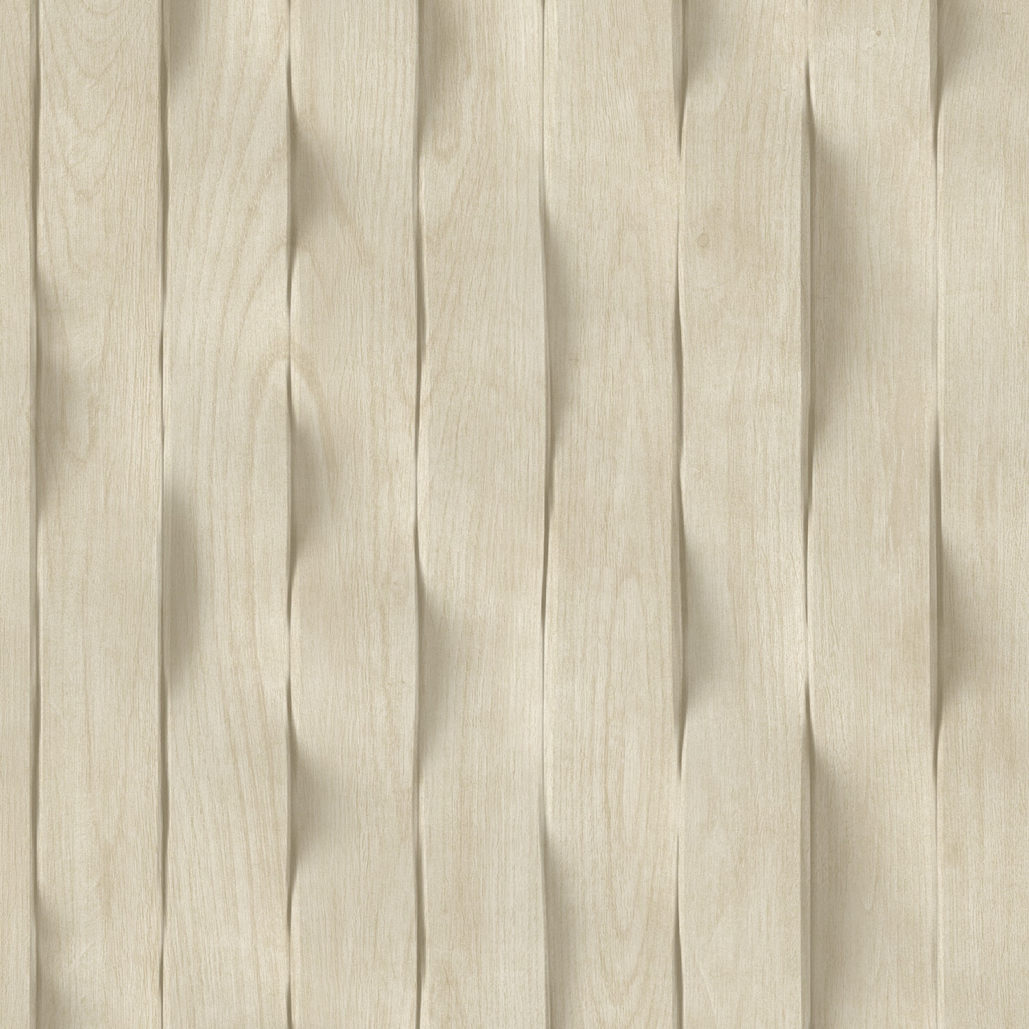 Designs Direct Wavy Wood Slats Wallpaper