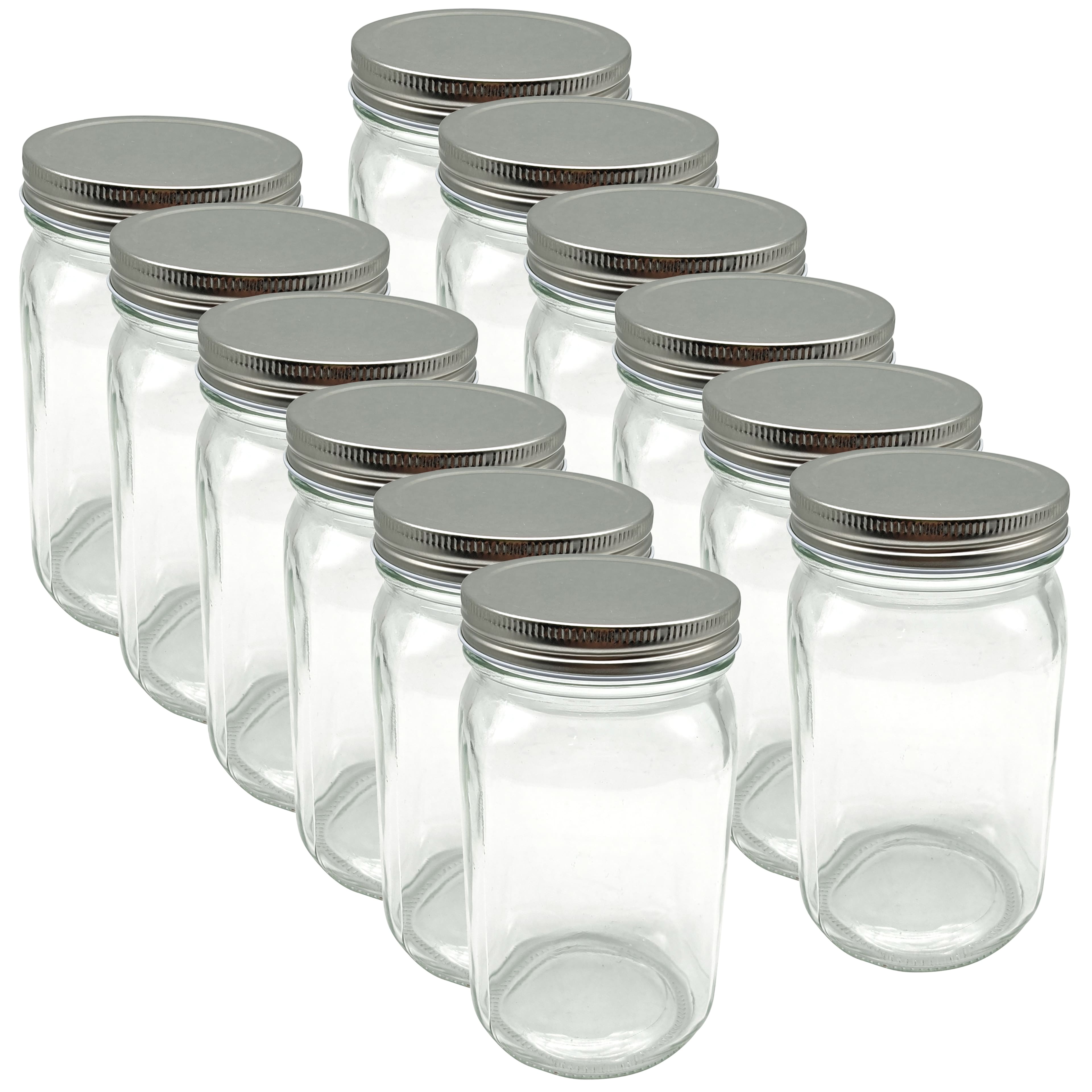 12 Pack: Quart Wide Mouth Glass Jar by Ashland®