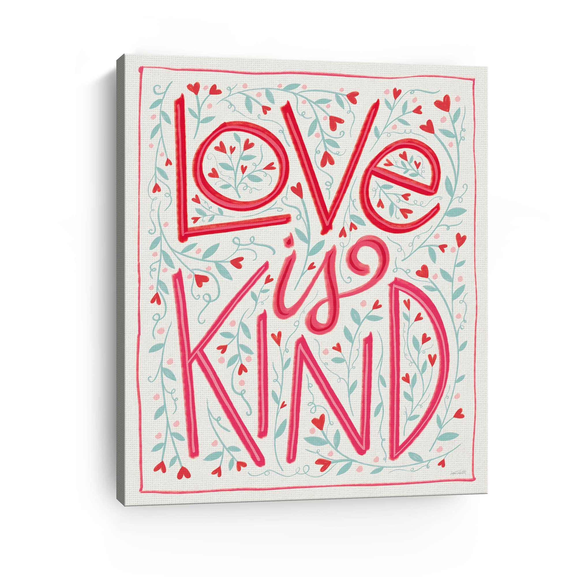 Love is Kind I Canvas Giclée Art