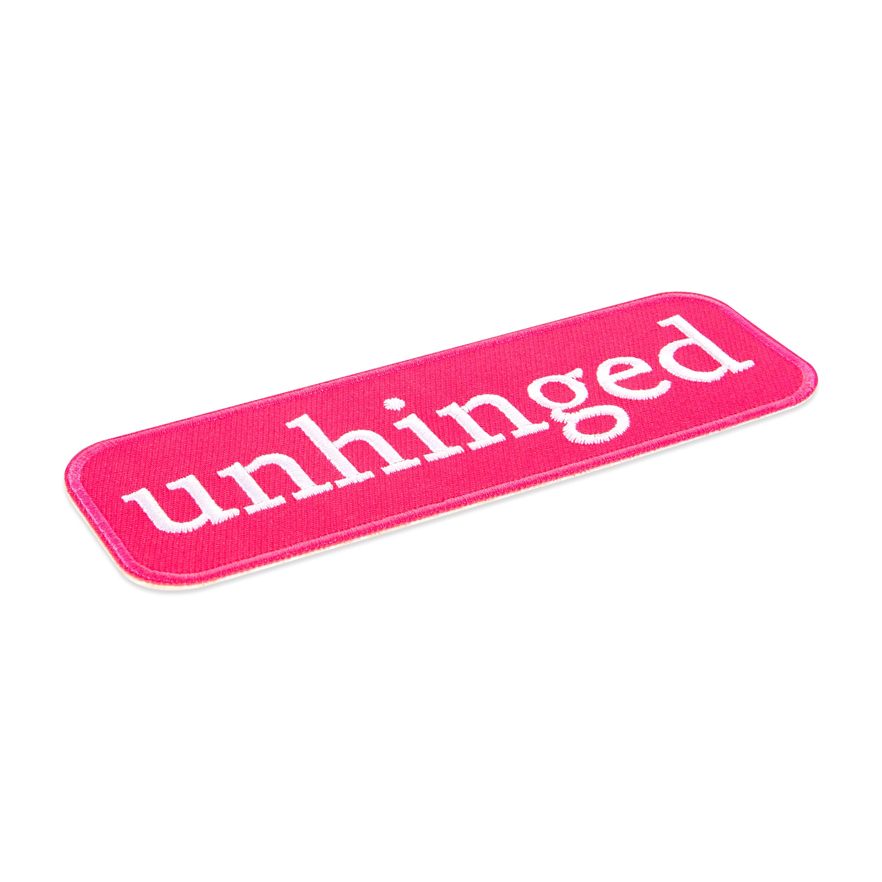 Summer Unhinged Iron-On & Adhesive Embroidered Patch by Make Market®