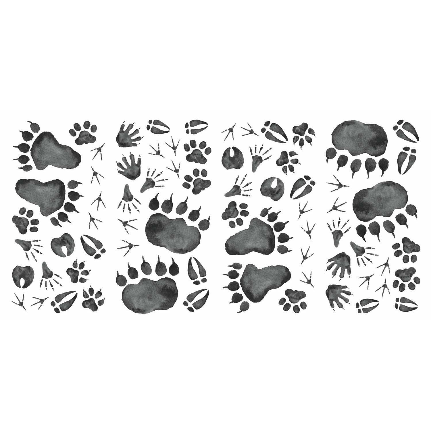 RoomMates Animal Tracks Peel & Stick Wall Decals