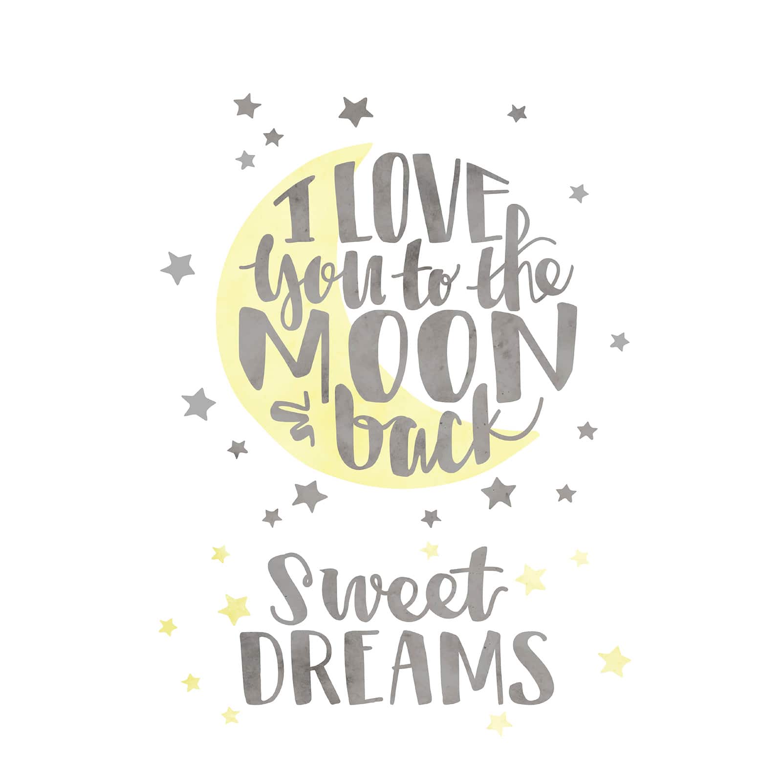 Cricut® Iron-On Designs™, Love You To The Moon