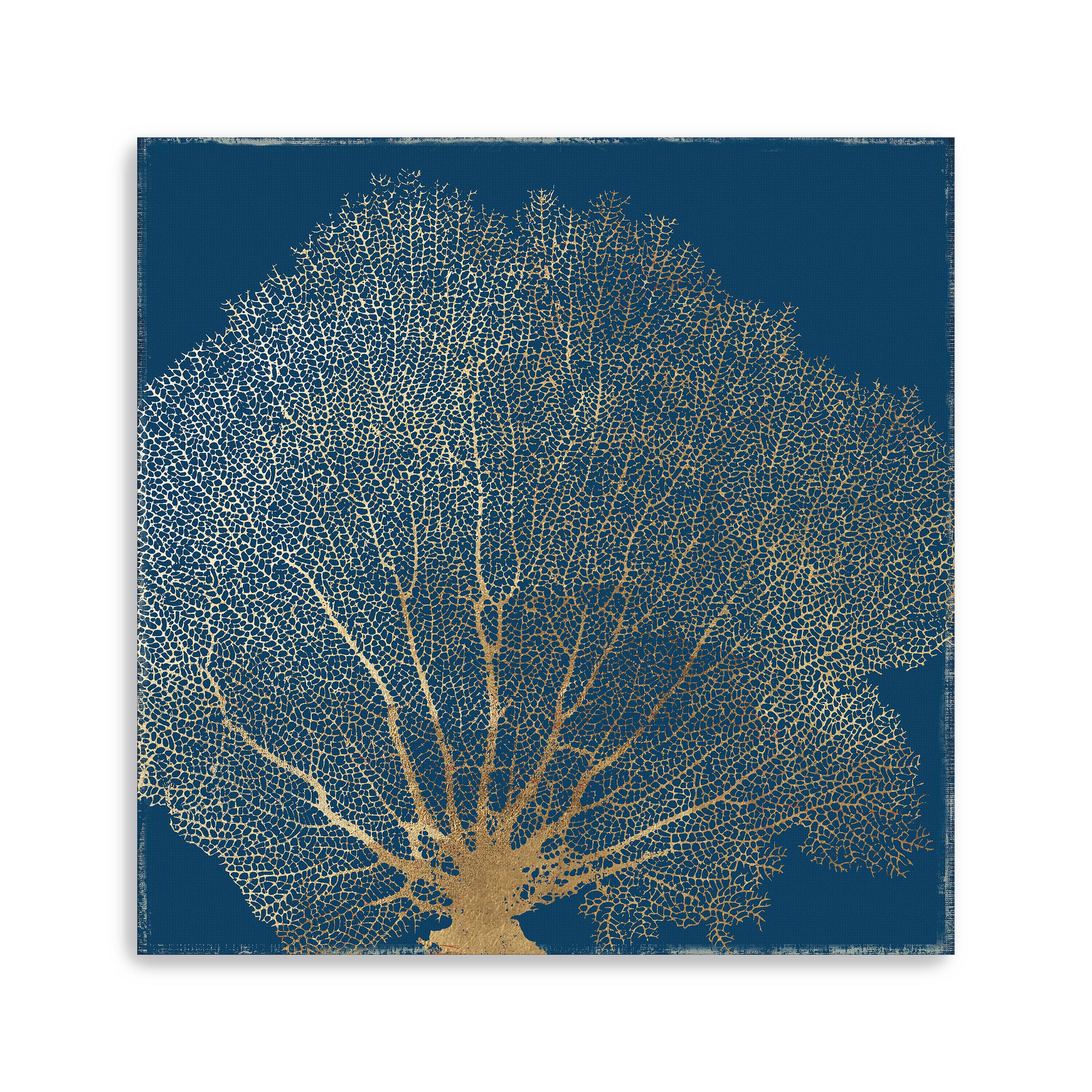 Gold Coral II Canvas Giclee