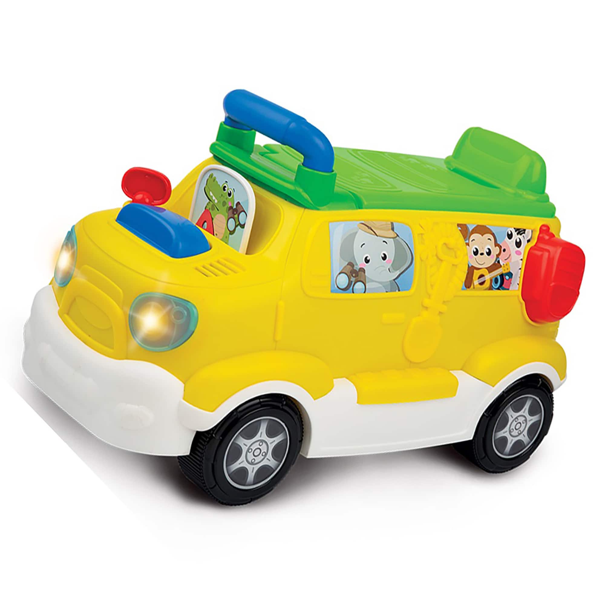 Enviro-Mental Toy Brilliant Beginnings Ride 'Em Tiger Safari Bus