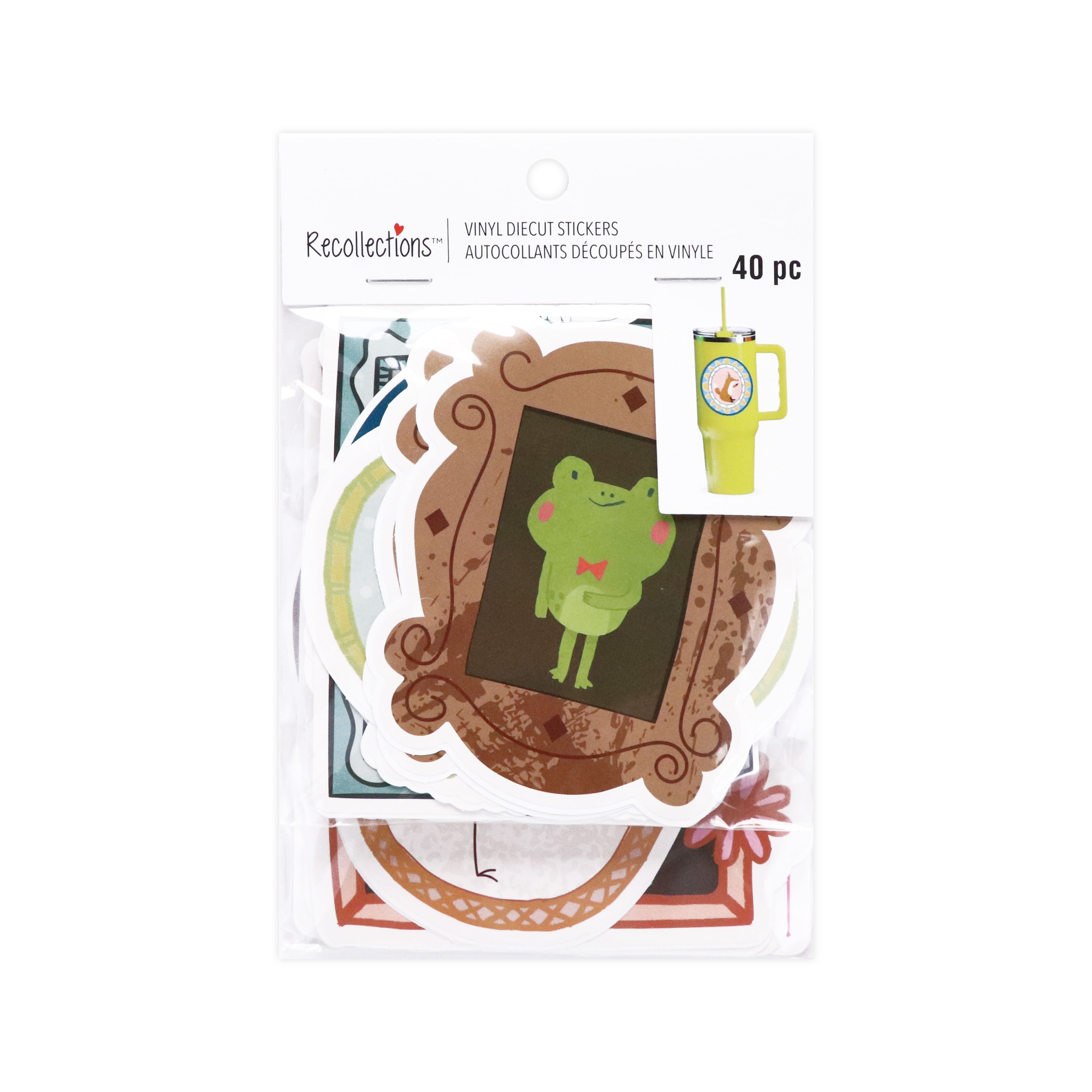 Framed Animals Vinyl Stickers by Recollections™