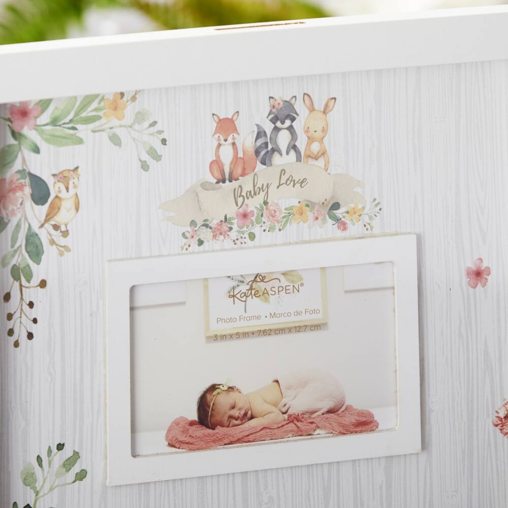 Kate Aspen® Pink Woodland Baby Shower Guest Book Alternative