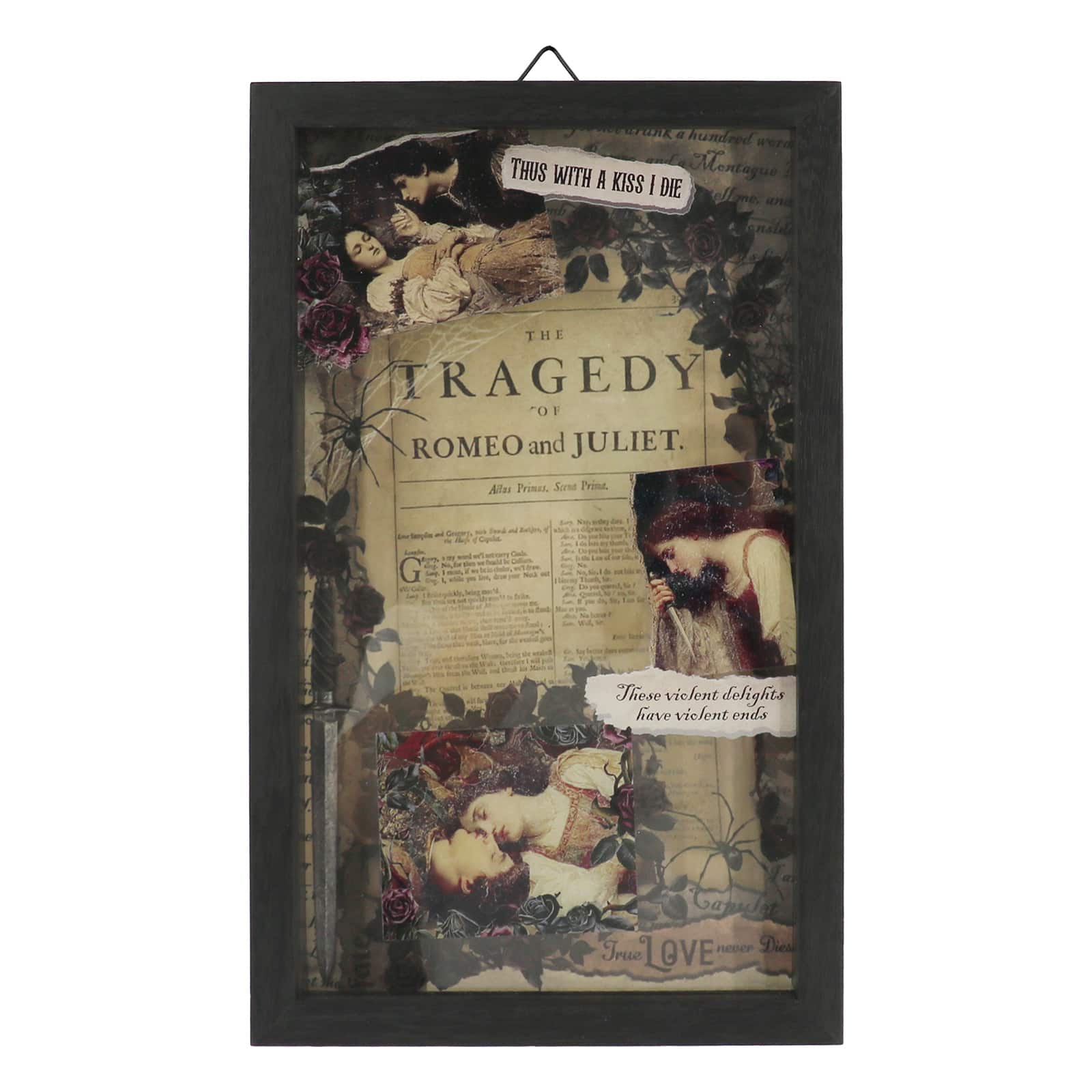 Tragedy of Romeo & Juliet Framed Shadowbox Wall Décor by Ashland®