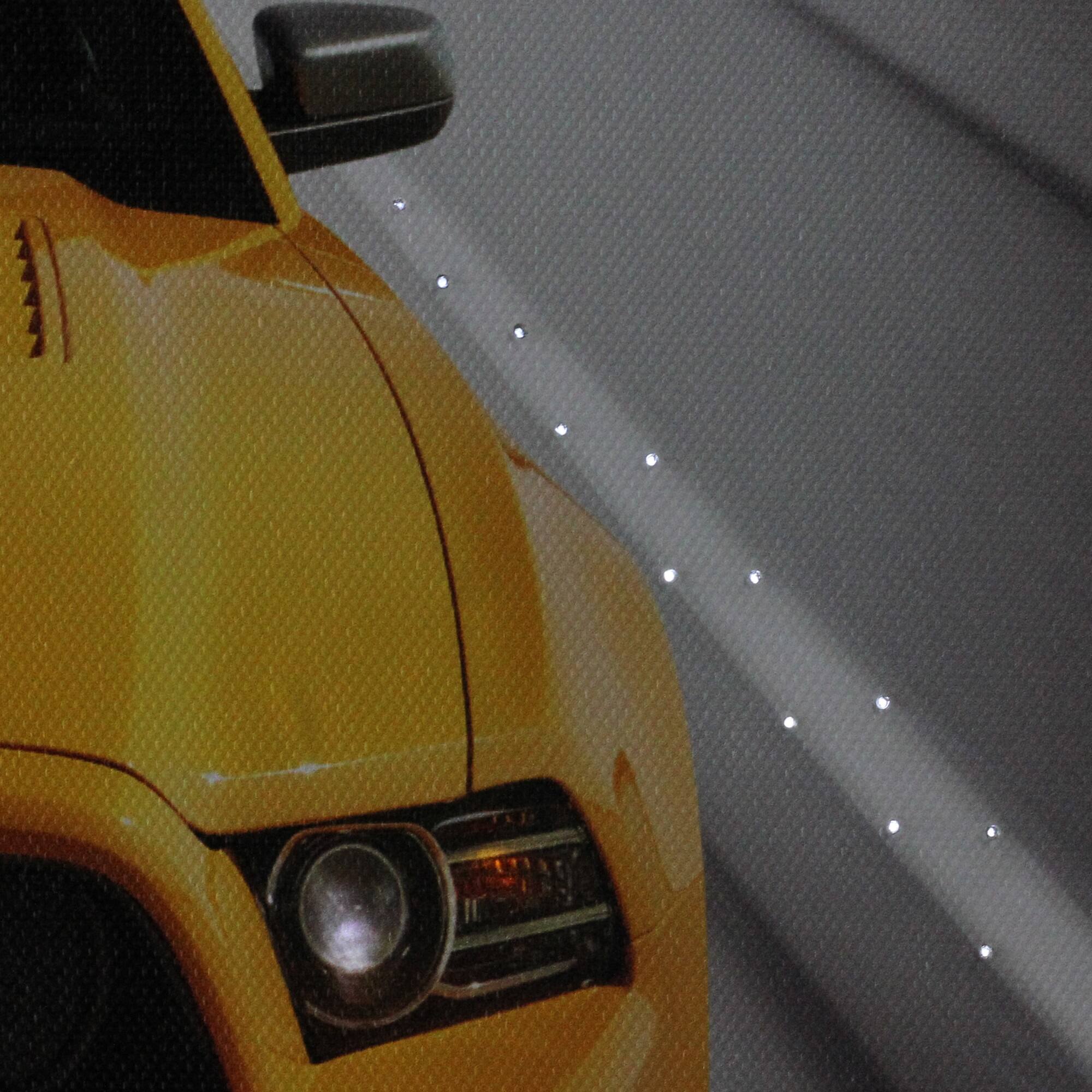 Fiber Optic & LED 2013 Ford Mustang Boss 302 Canvas Wall Art