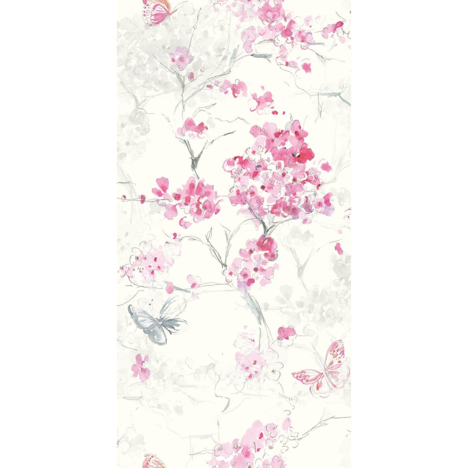 RoomMates Cherry Blossoms Peel & Stick Wallpaper