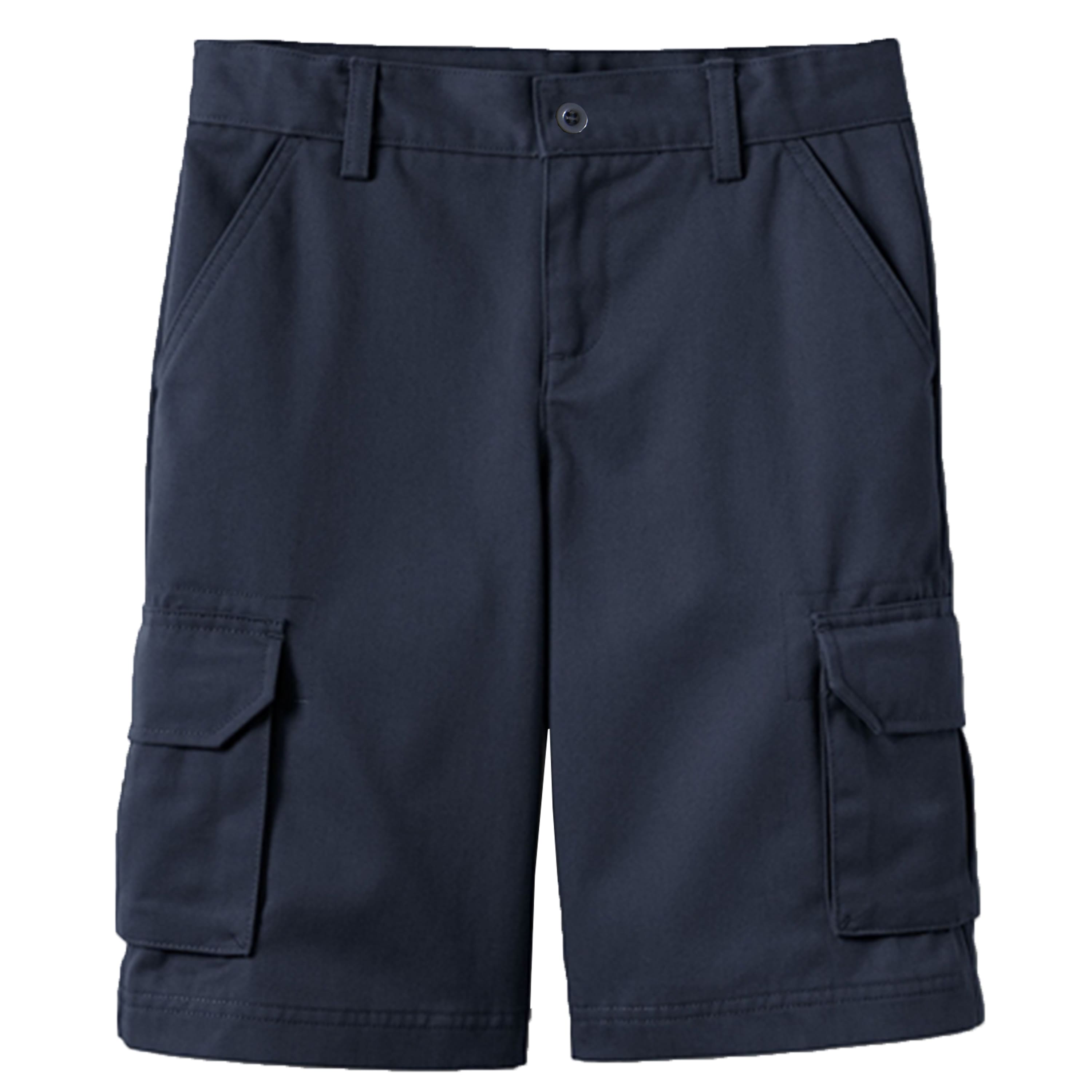 Galaxy by Harvic Boy's Stretch Cotton Cargo Shorts in Navy Blue | 10 | Michaels&reg;