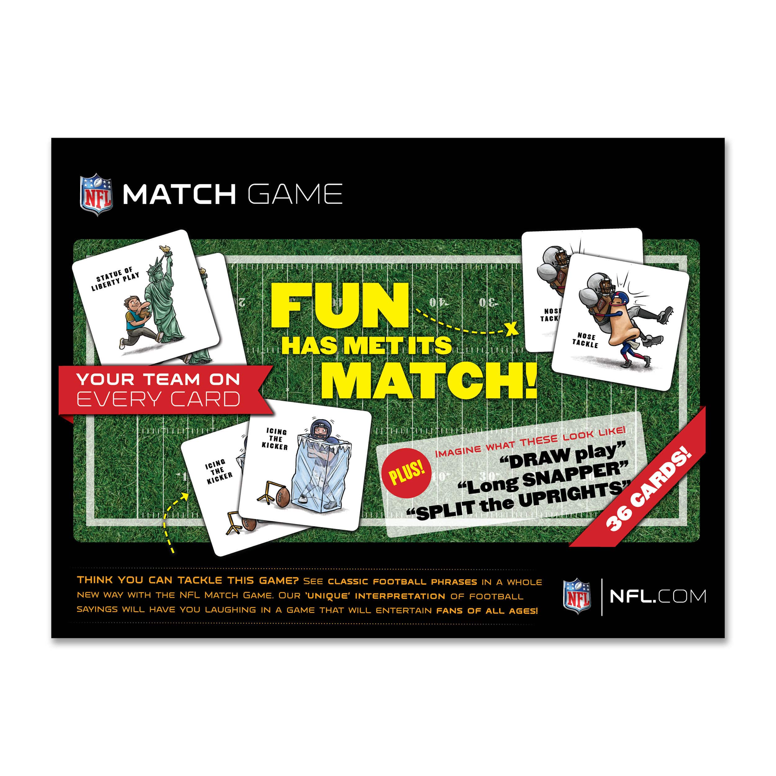 Buffalo Bills Licensed Memory Match Game