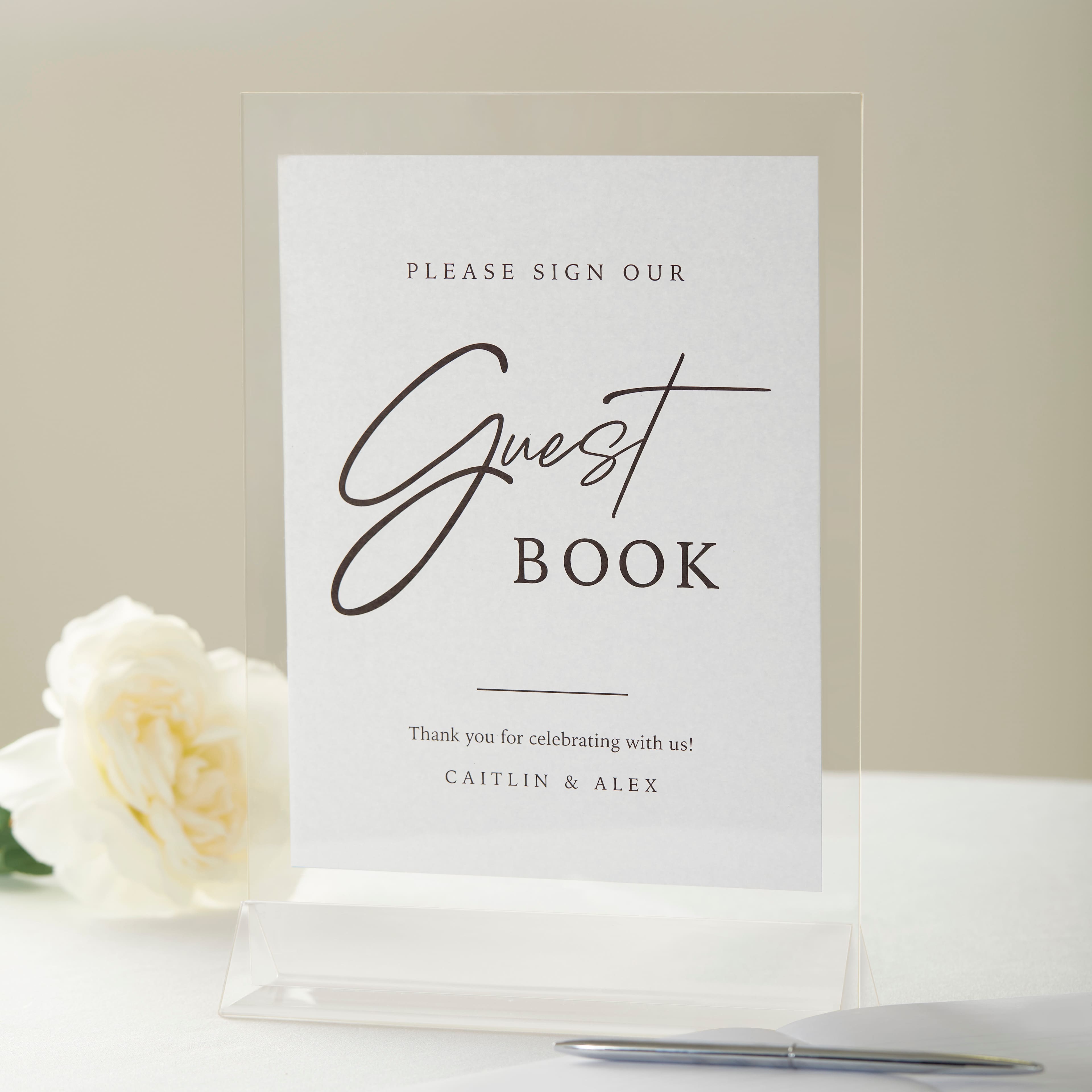 6 Packs: 2 ct. (12 total) 8.5" x 11" Acrylic Sign Holders by Celebrate It™