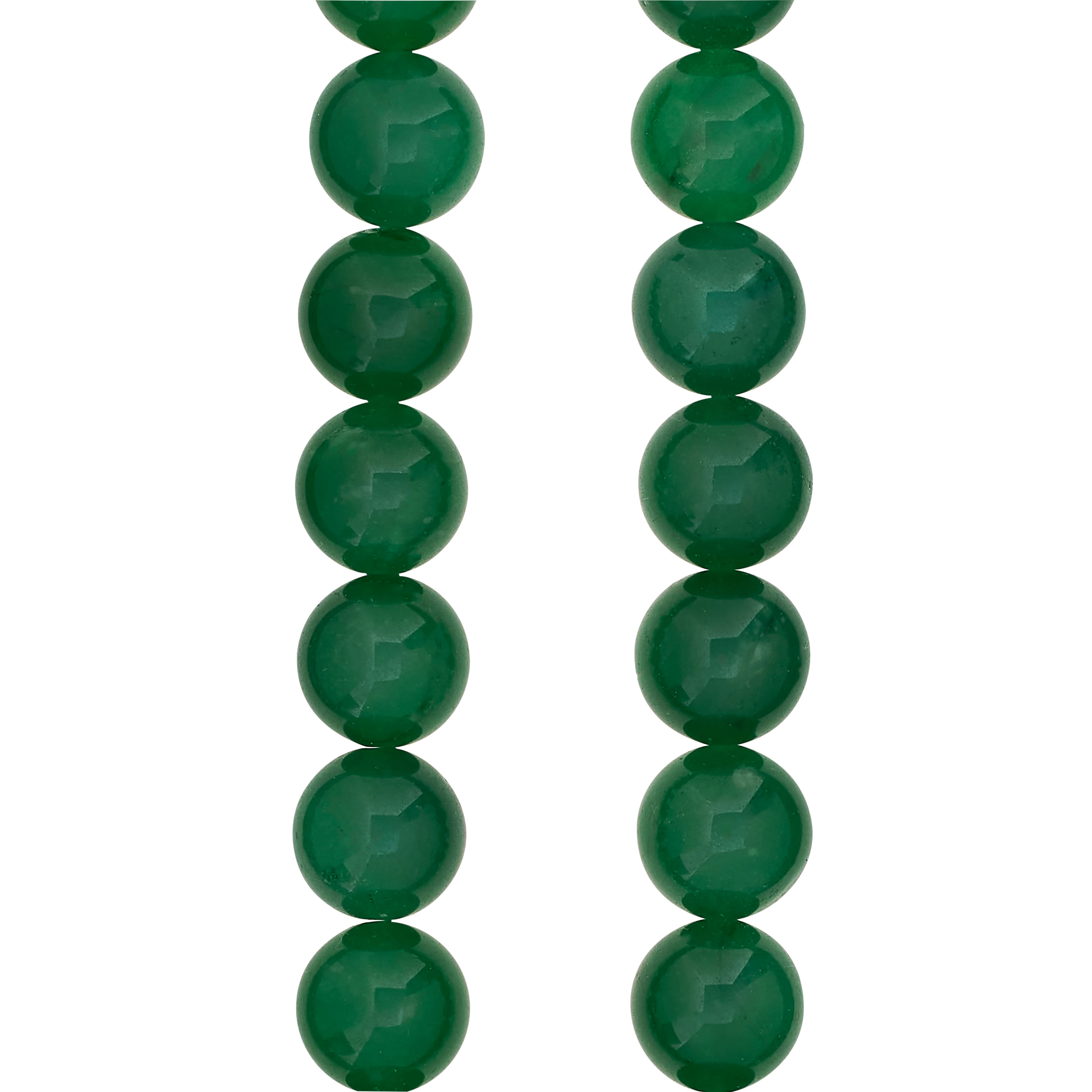 Green Aventurine Round Beads, 10mm by Bead Landing™