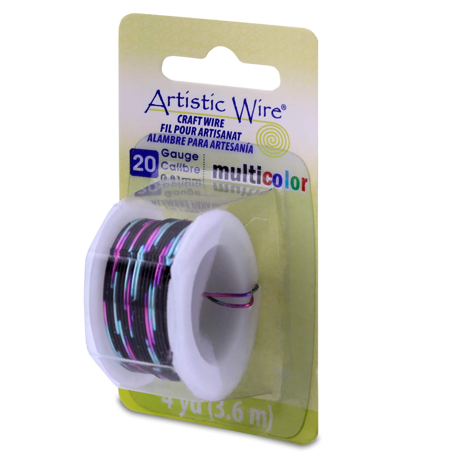Artistic Wire® 20 Gauge Multicolor Tarnish Resistant Colored Copper Craft Wire, 4yd.