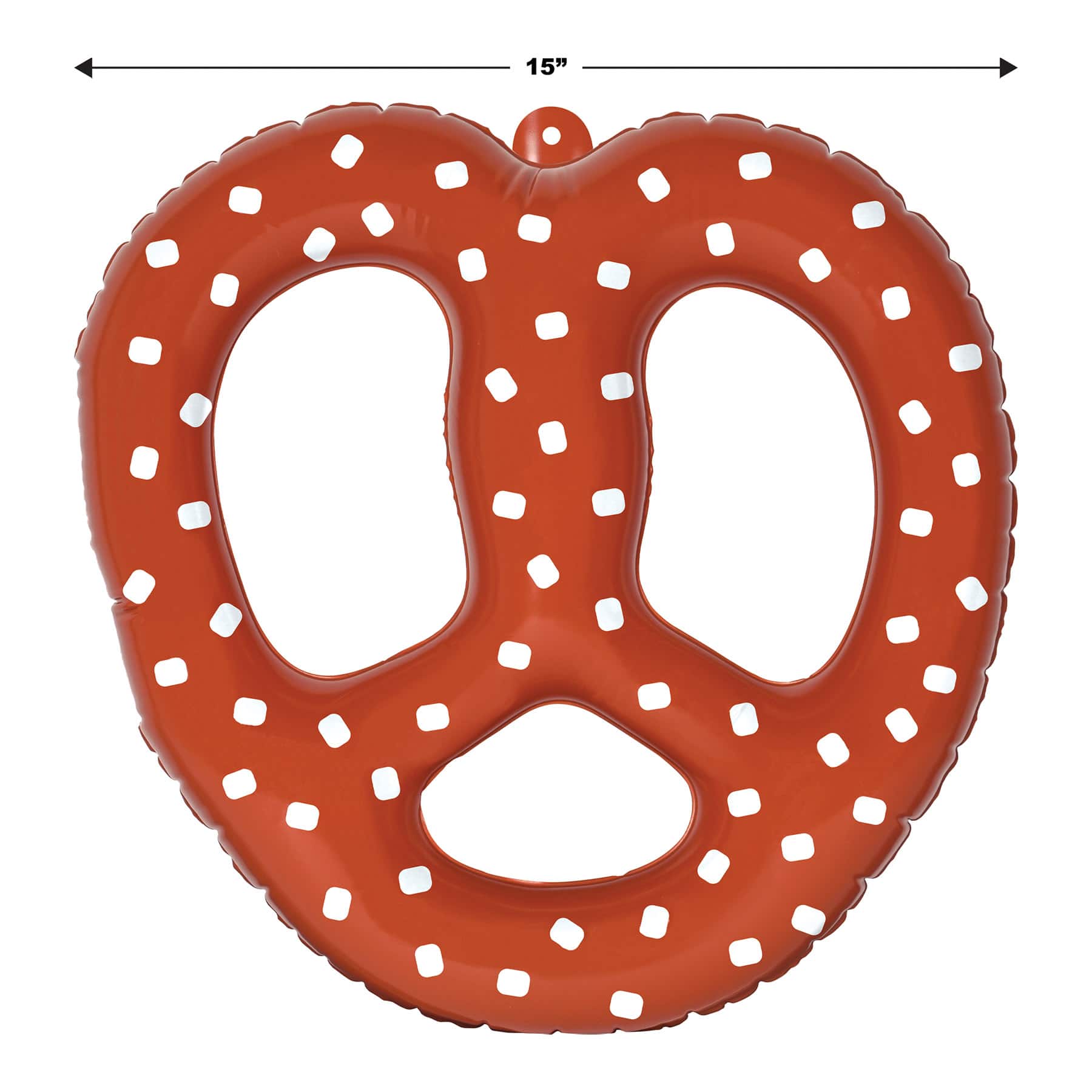 Beistle 15" Brown Inflatable Pretzels, 3ct.