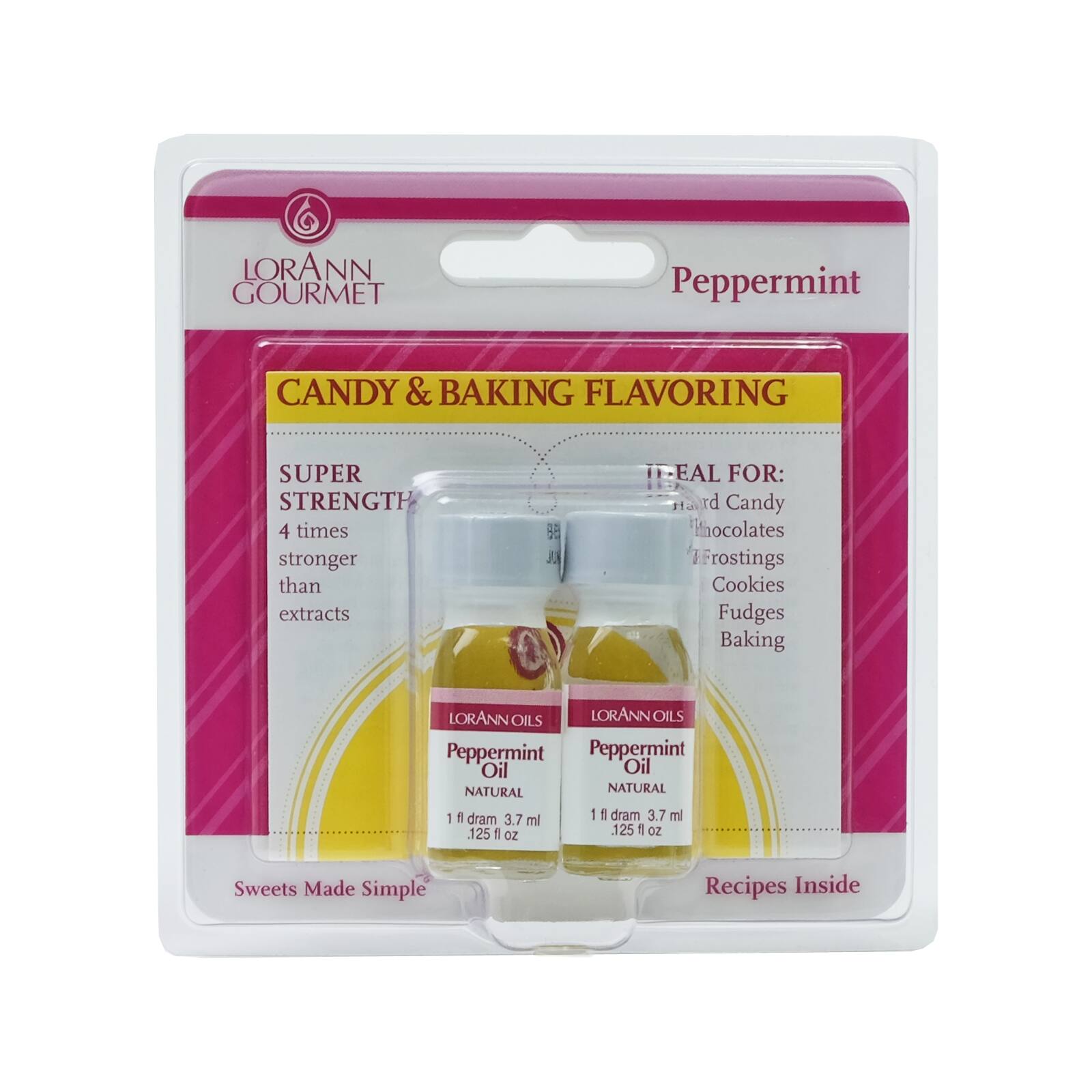 12 Packs: 2 ct. (24 total) LorAnn Oils Natural Peppermint Oil