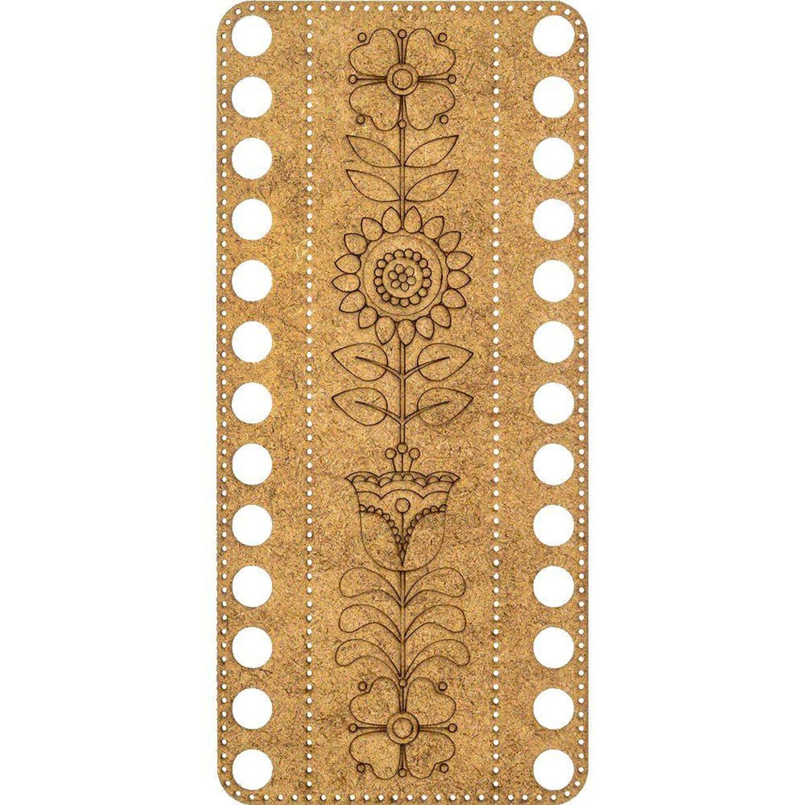 Wonderland Crafts Floral Numbered Embroidery Thread Organizer