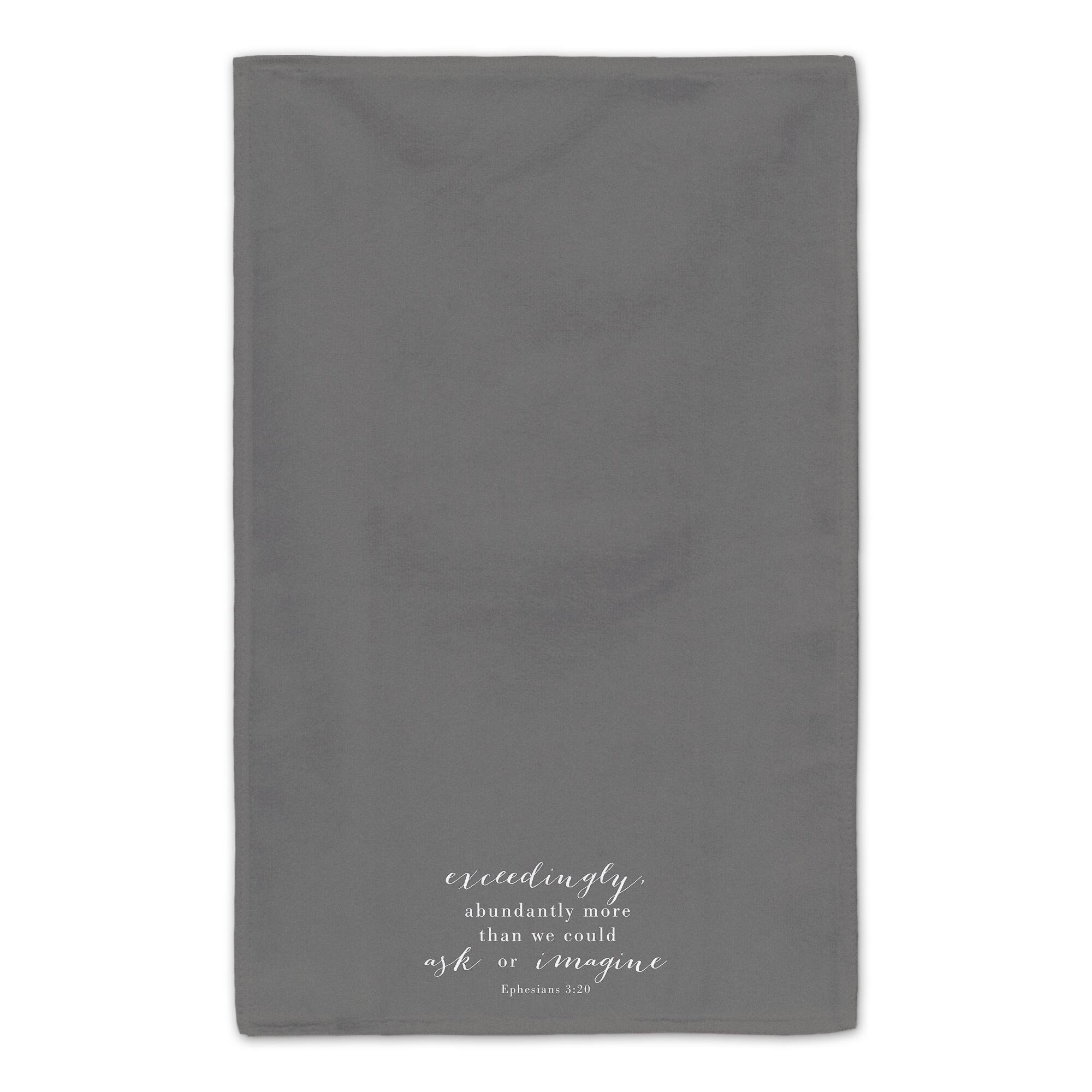 Exceedingly Abundantly More 16" x 25" Towel Set