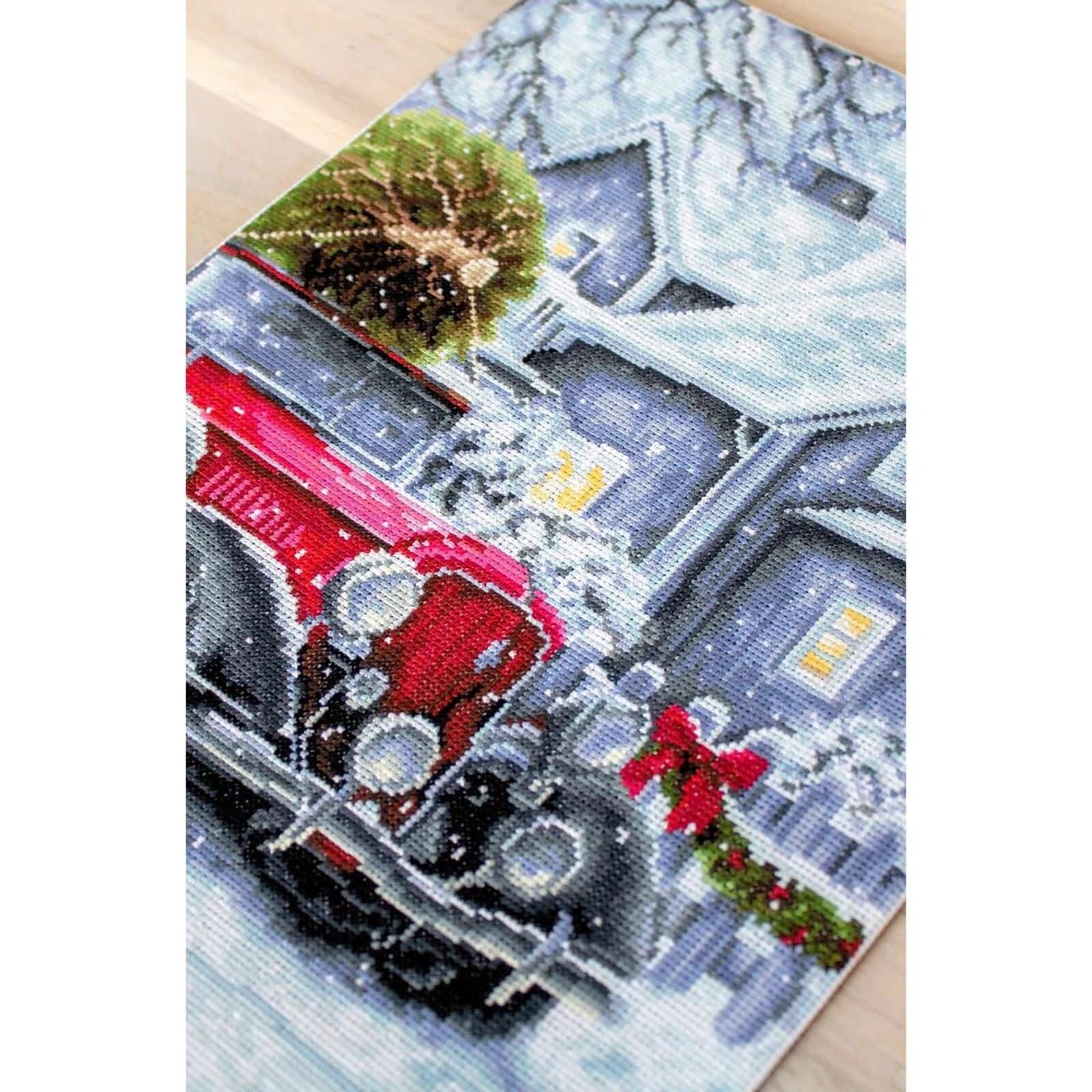 Luca-s Winter Holidays Counted Cross-Stitch Kit