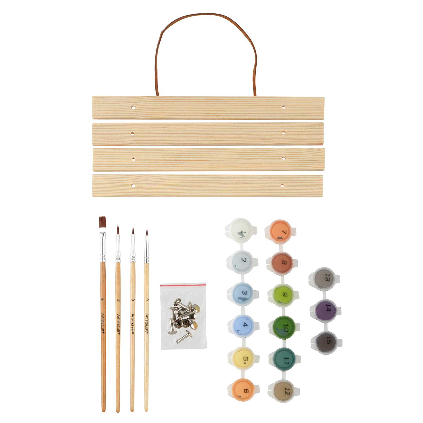 8" x 10" Cézanne Gardanne Paint-by-Number Kit by Artist's Loft®