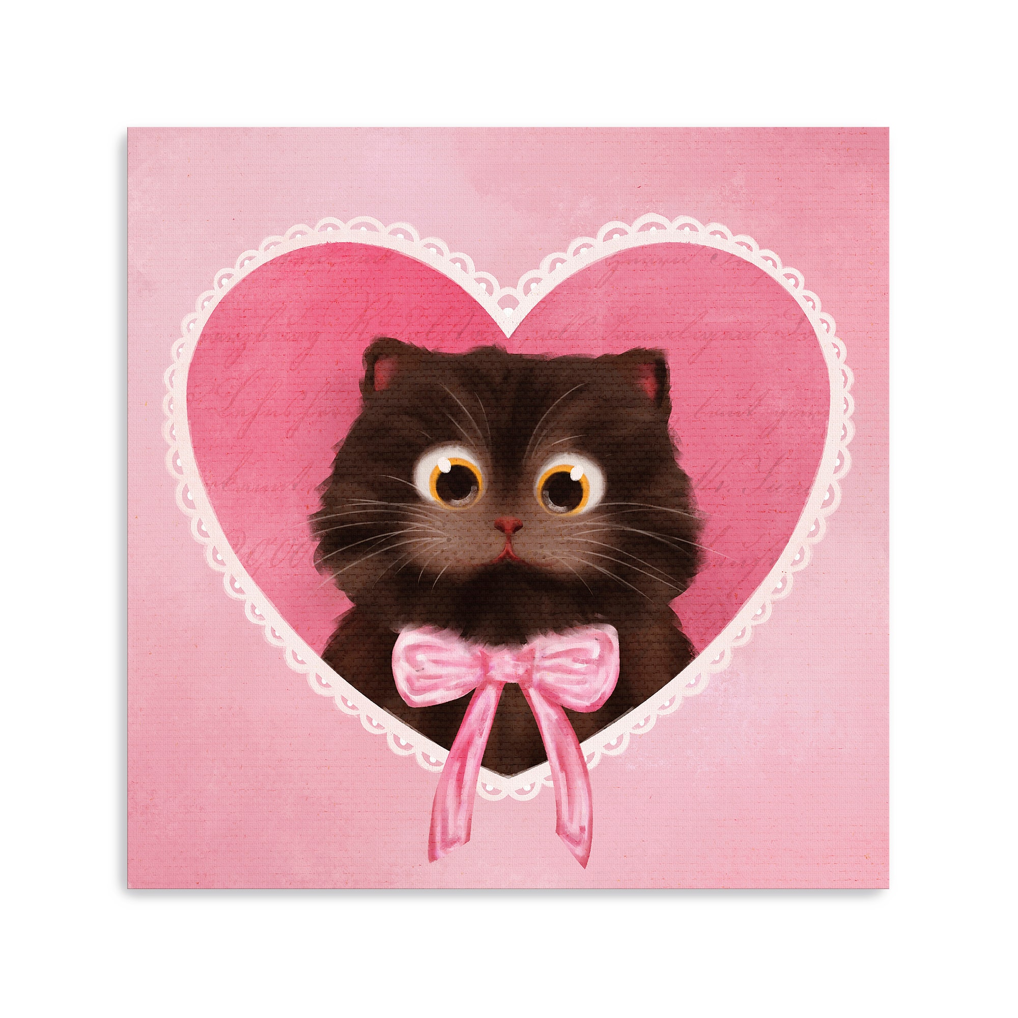 Meow Love II Canvas Giclée Art