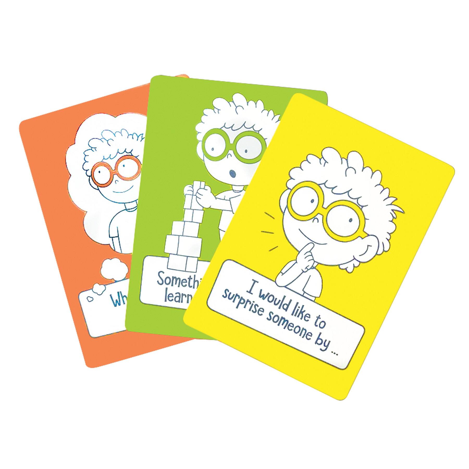 Open the Joy Let's Talk! Conversation Starters for Kids to Discuss Feelings, 2ct.