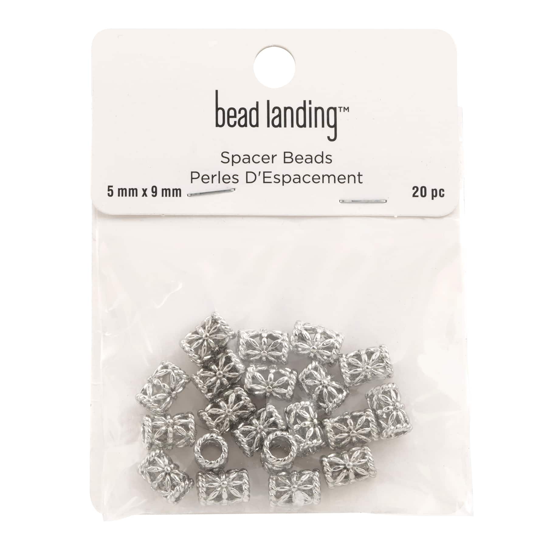 12 Packs: 20 ct. (240 total) Filigree Tube Spacer Beads by Bead Landing™