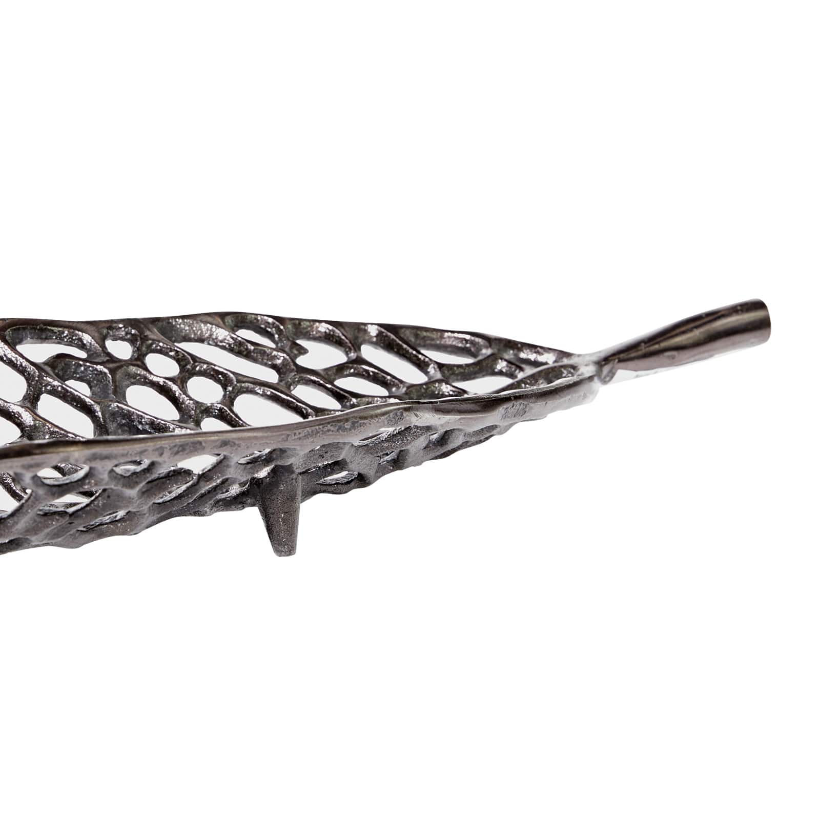 Black Aluminum Contemporary Tray Set