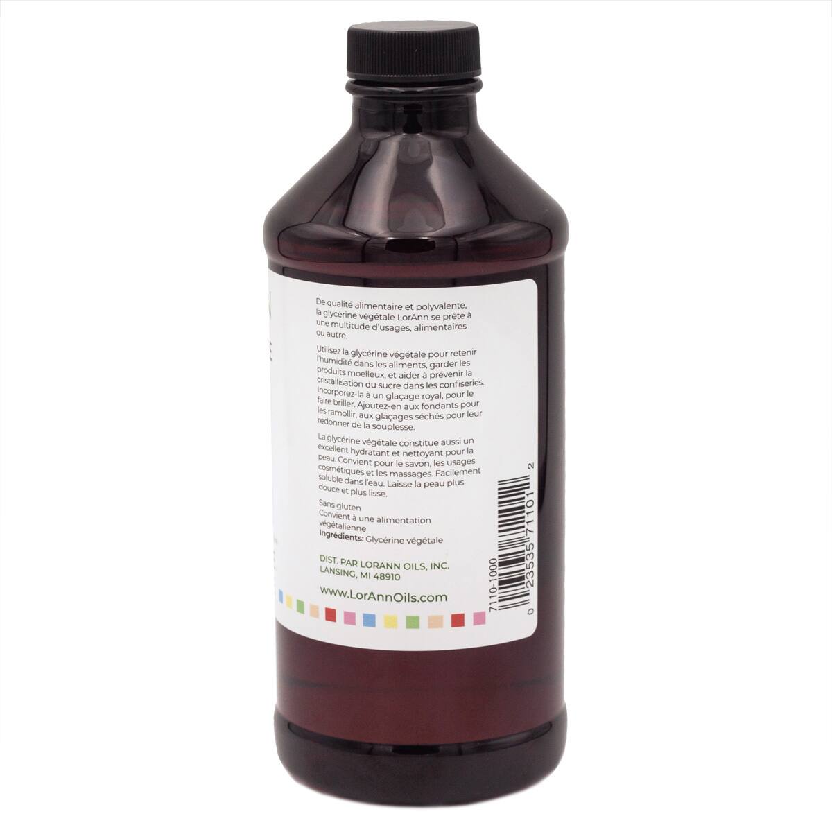 6 Pack: LorAnn Food Grade Vegetable Glycerine, 16oz.