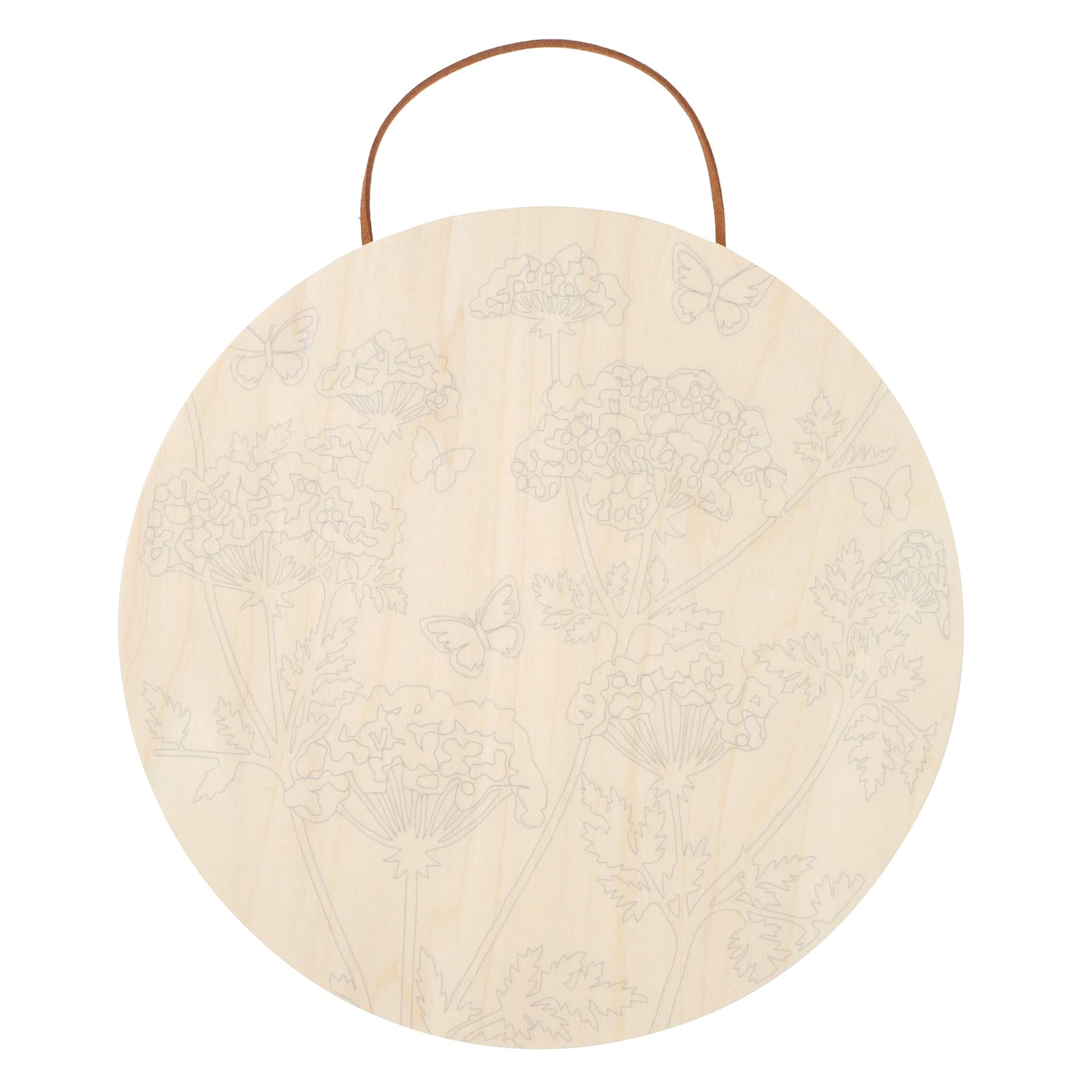 Wildflower Paint-by-Number Plywood Surface Kit by Artist's Loft®