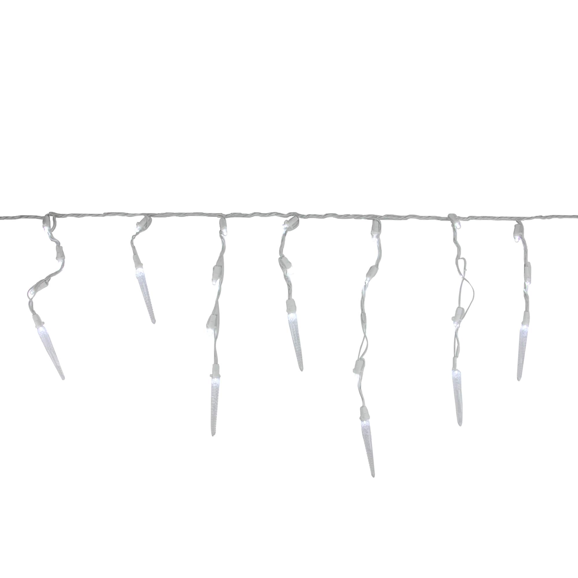 Brite Star 60ct. Pure White LED Icicle Mini Christmas Lights | 5.9 ft | Michaels®