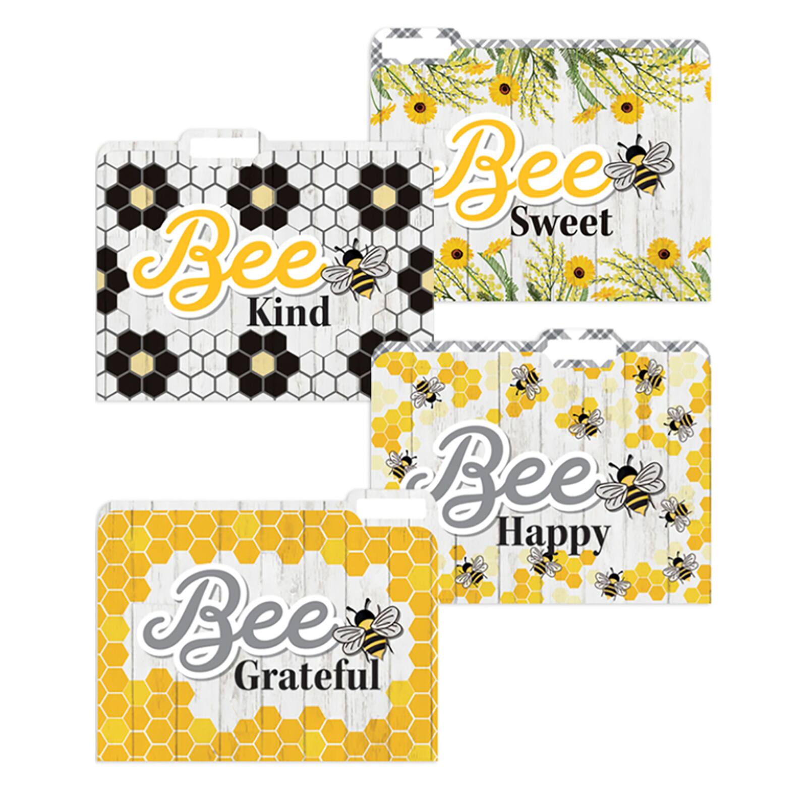 EUREKA® The Hive File Folders, 6 Packs of 4
