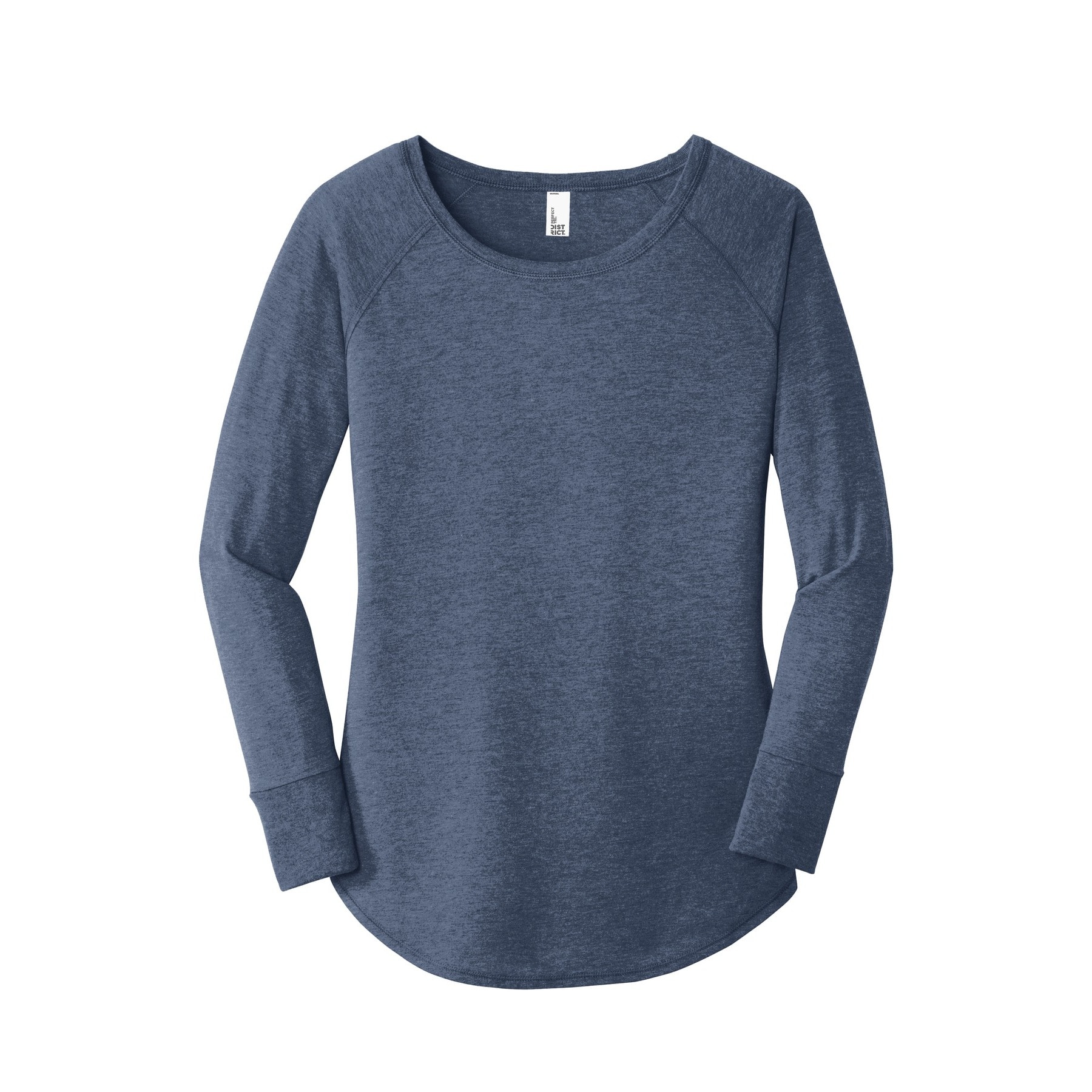 District&reg; Perfect Tri&reg; Women's Long Sleeve Tunic T-Shirt in Navy Blue Frost | Small | Michaels&reg;
