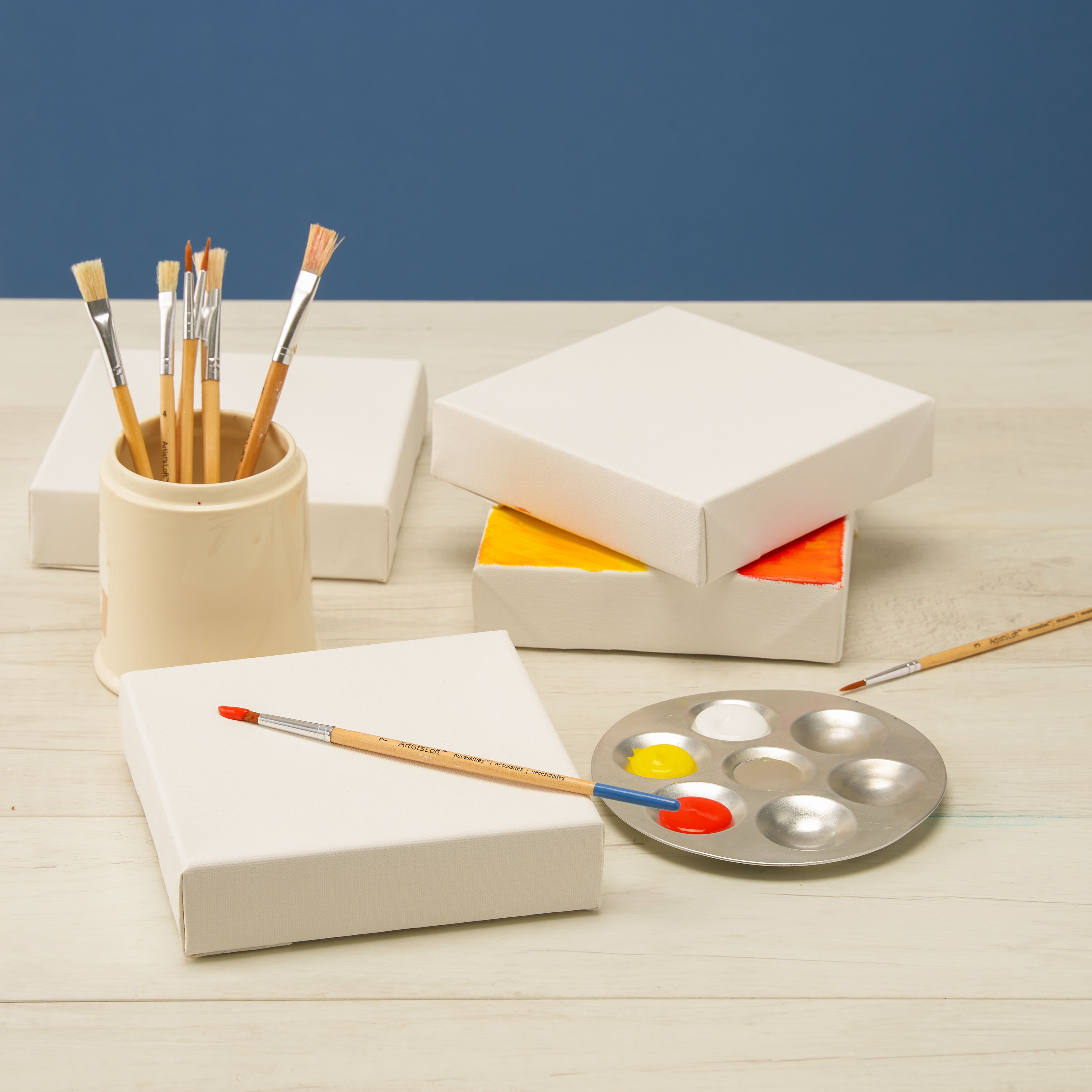 4 Pack Level 1 6" x 6" Deco Canvas by Artist's Loft®