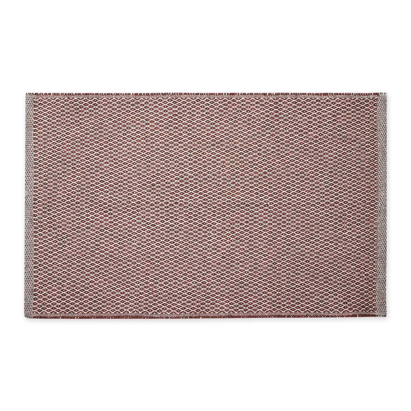 DII® Diamond Handwoven Recycled Yarn Rug, 2ft. x 3ft.