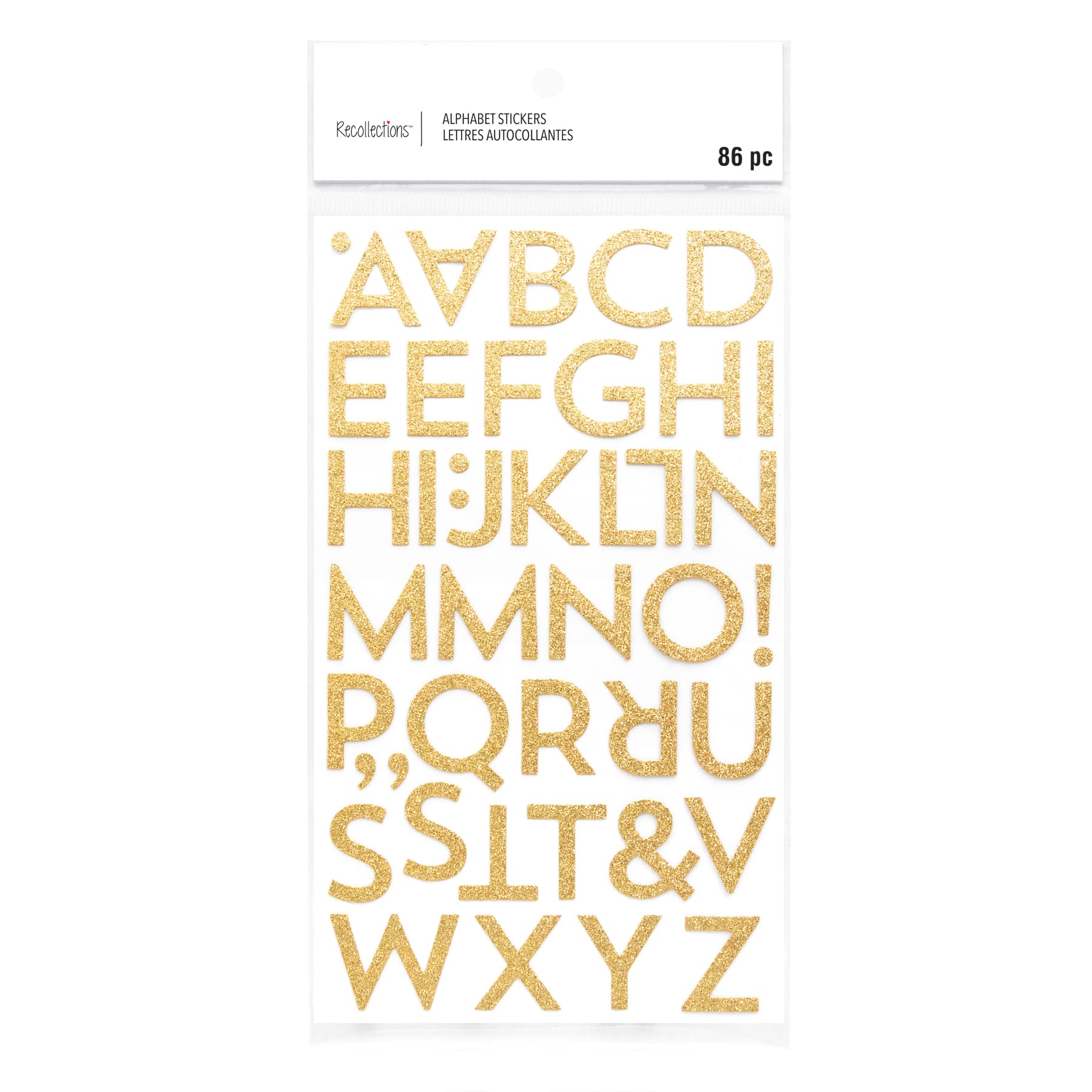 Glitter Alphabet Stickers by Recollections™