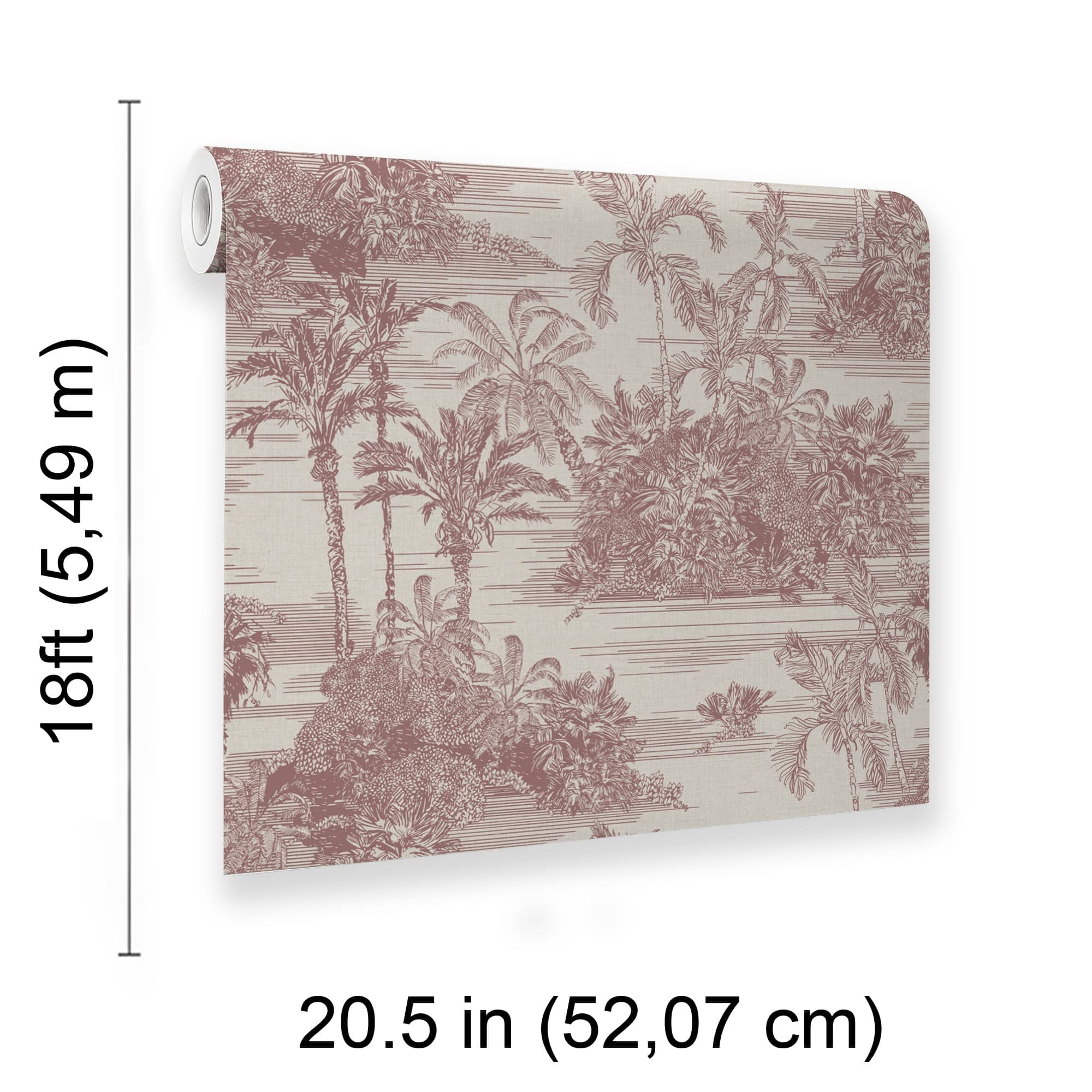 Designs Direct Tropic Archive Toile Peel & Stick Wallpaper