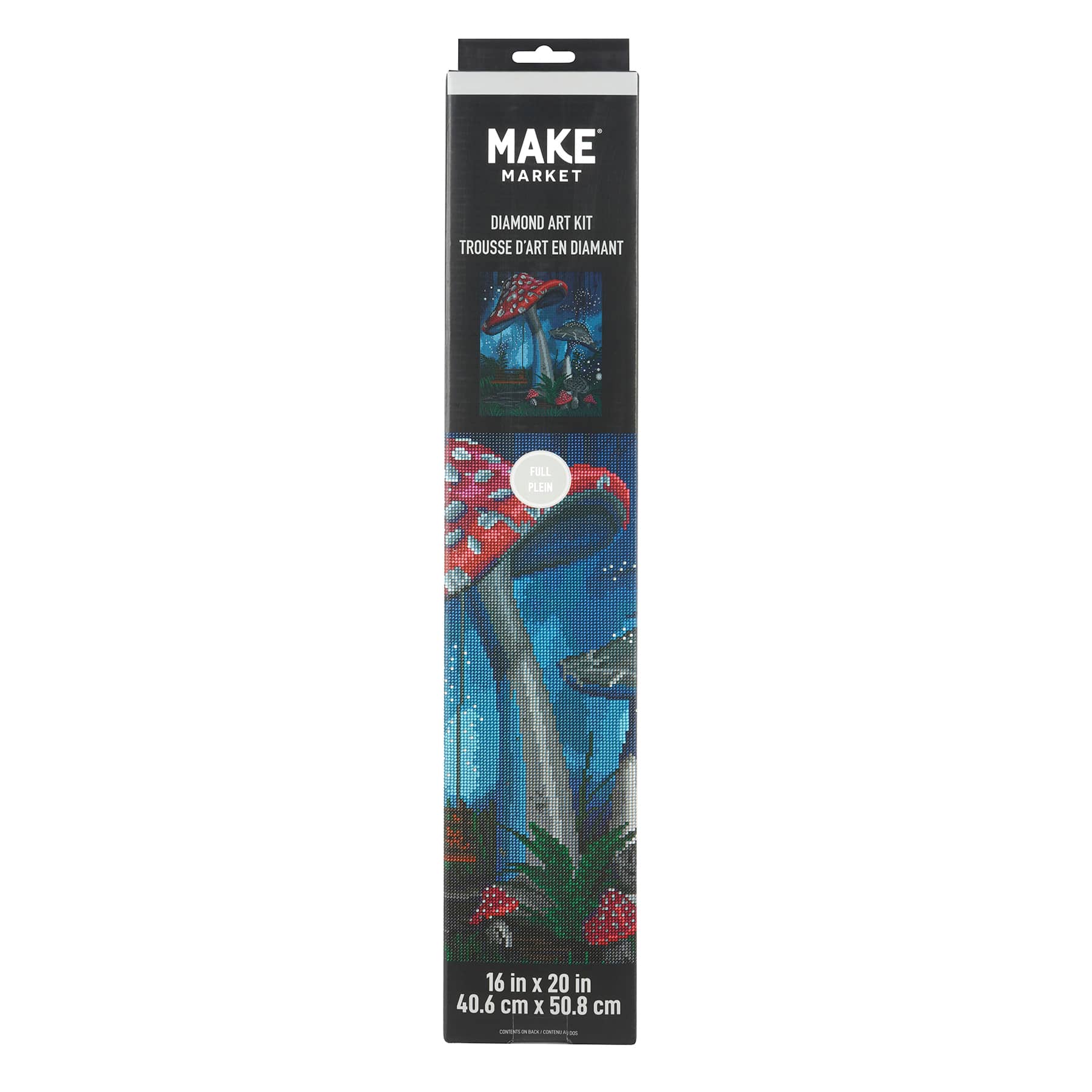 6 Pack: Mushrooms Painting Diamond Art Kit by Make Market®