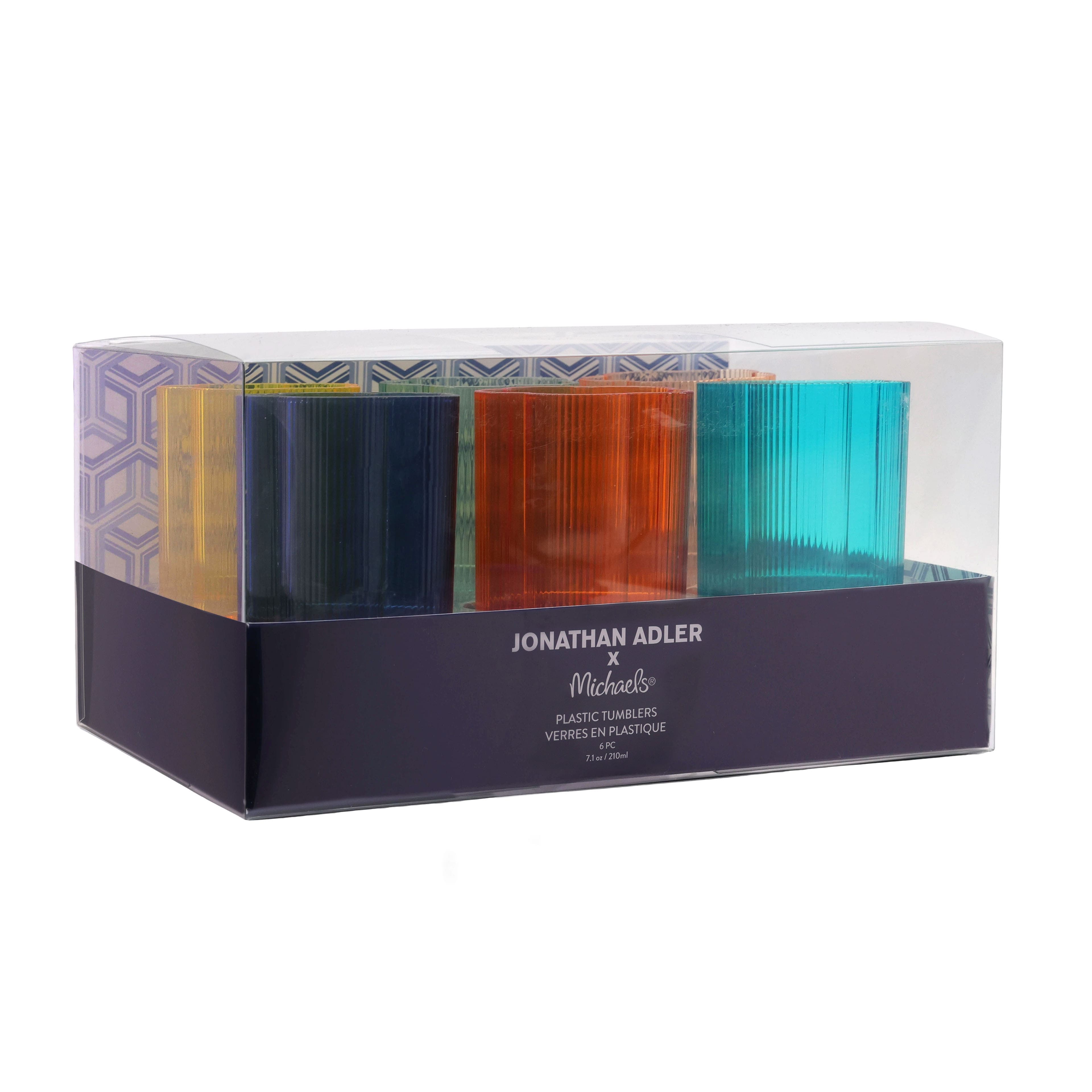 Jonathan Adler x Michaels Stemmed Tumblers Set