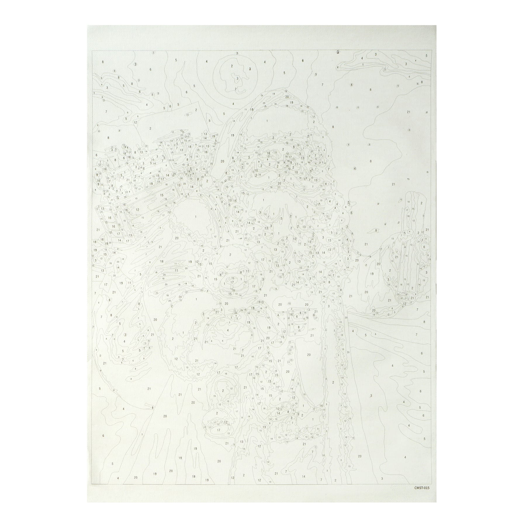 11" x 14" Santa Paint-by-Number Kit by Artist's Loft®