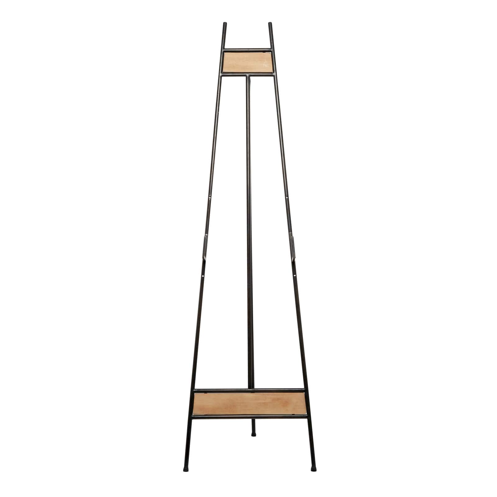 66" Black Iron Industrial Easel