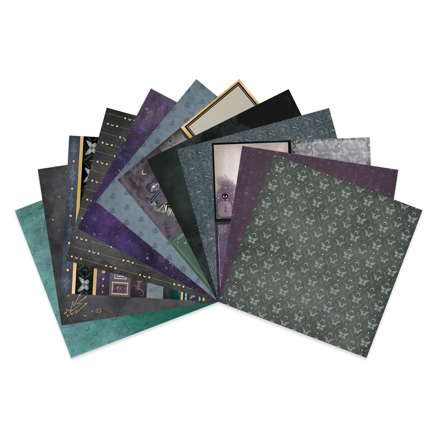12" x 12" Bound by Magic Paper Pad by Recollections™, 24 Sheets